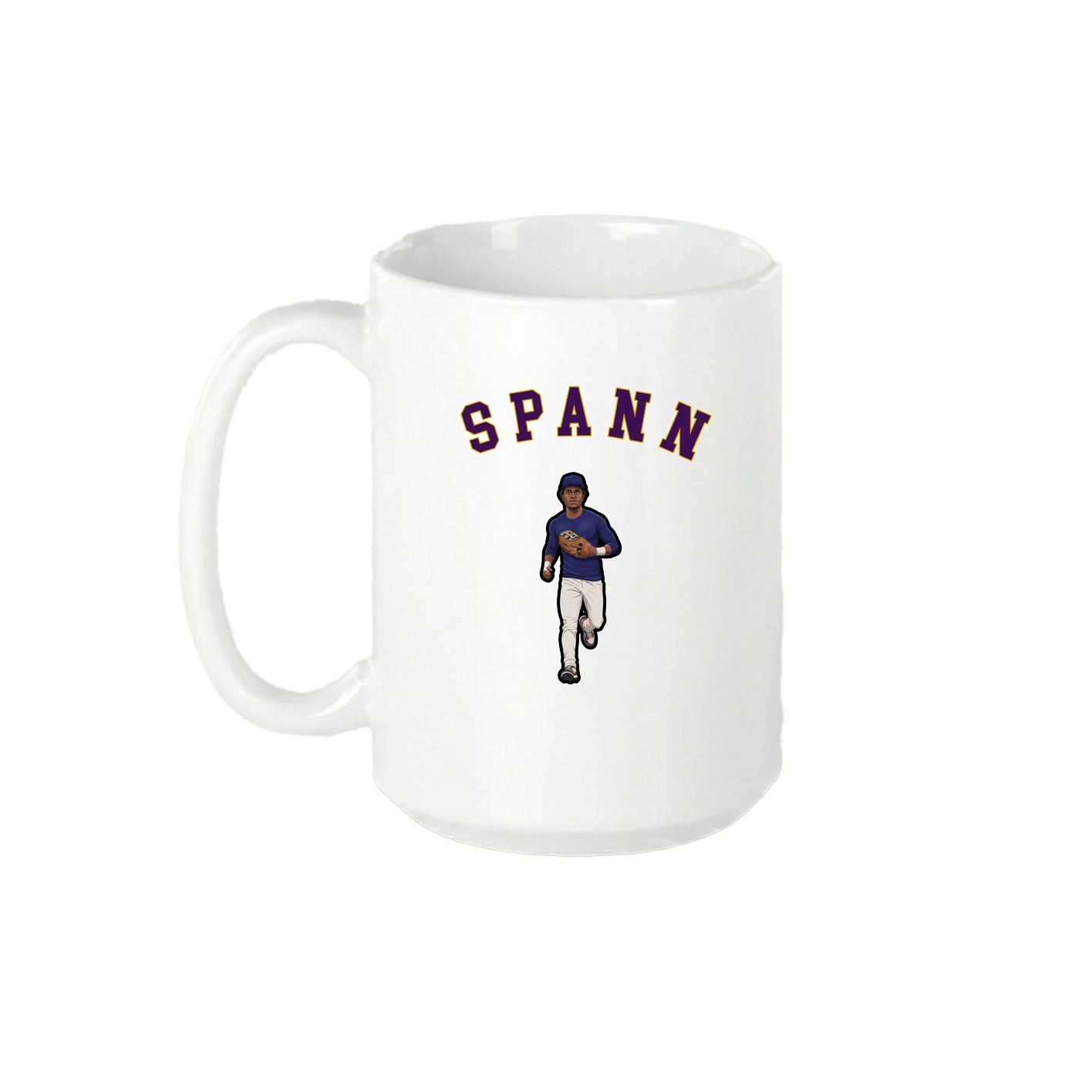 15oz Coffee Mug — Shirsey Arch in White