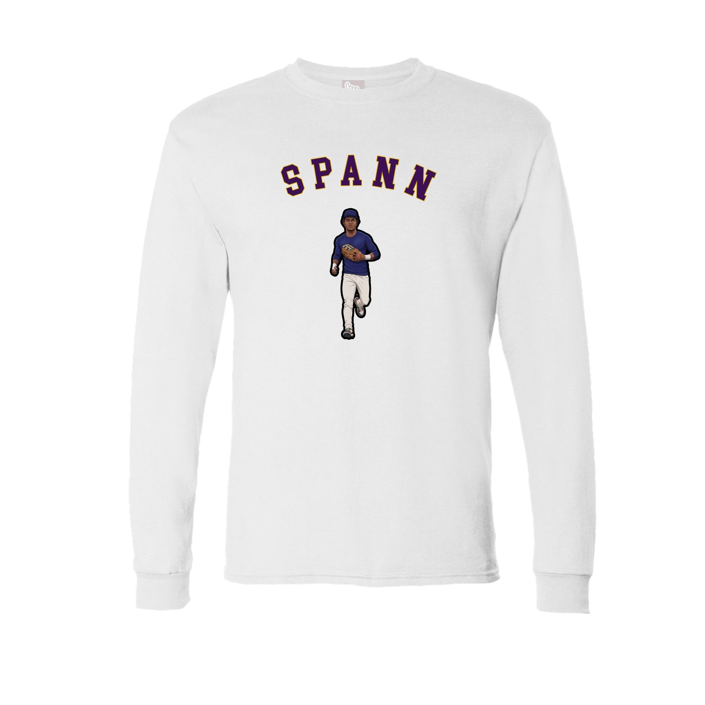 Long Sleeve Tee — Shirsey Arch in White