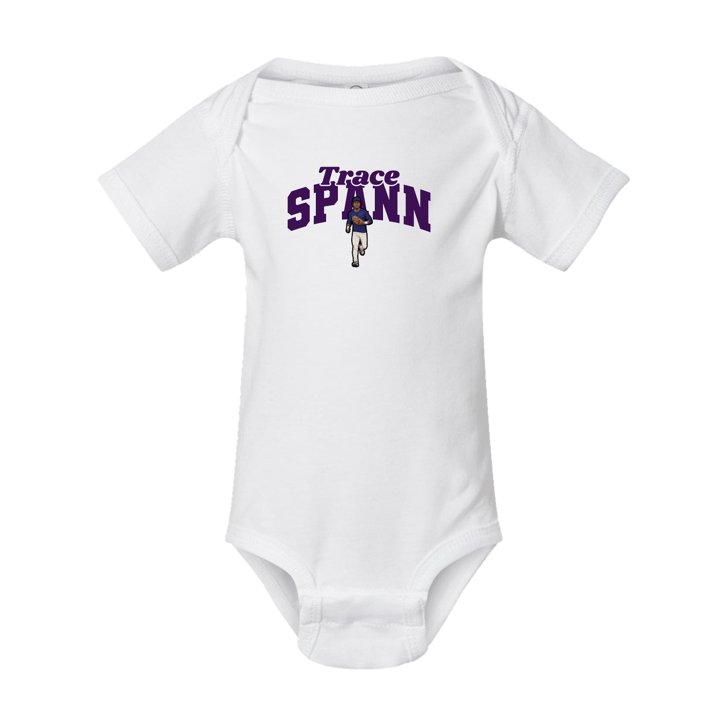 Baby Onesie — Signature Arch in White