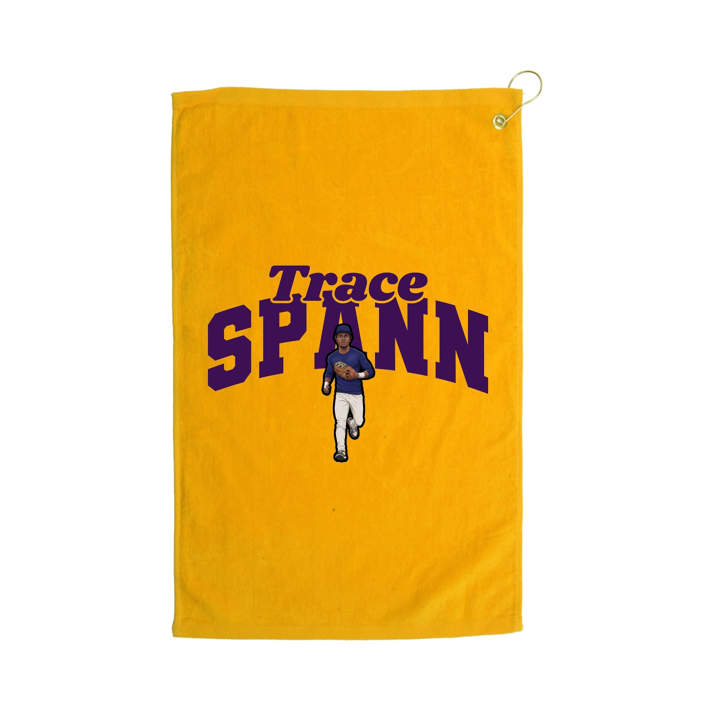 Golf Towel — Signature Arch in Gold