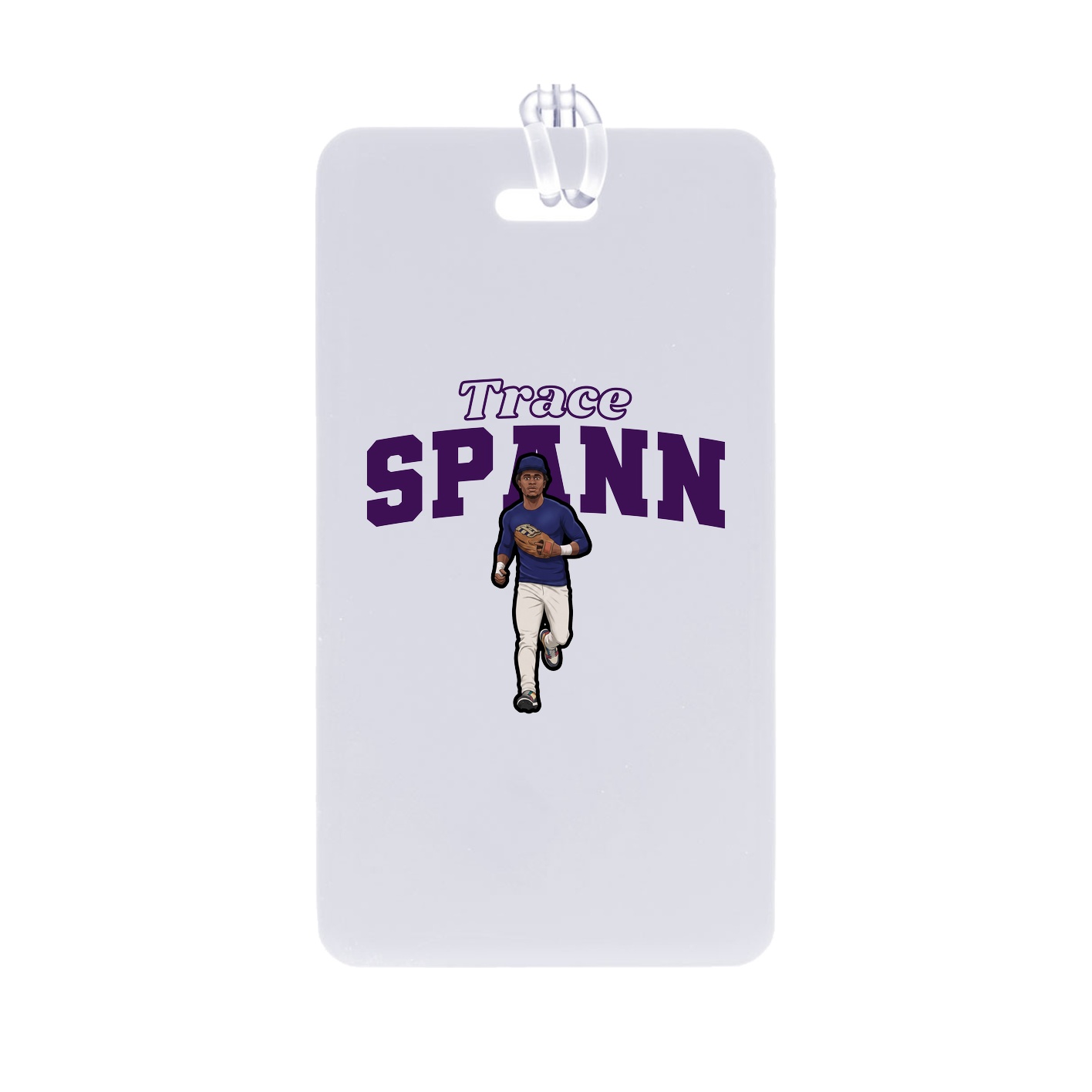 Bag Tag — Name Arch in Classic
