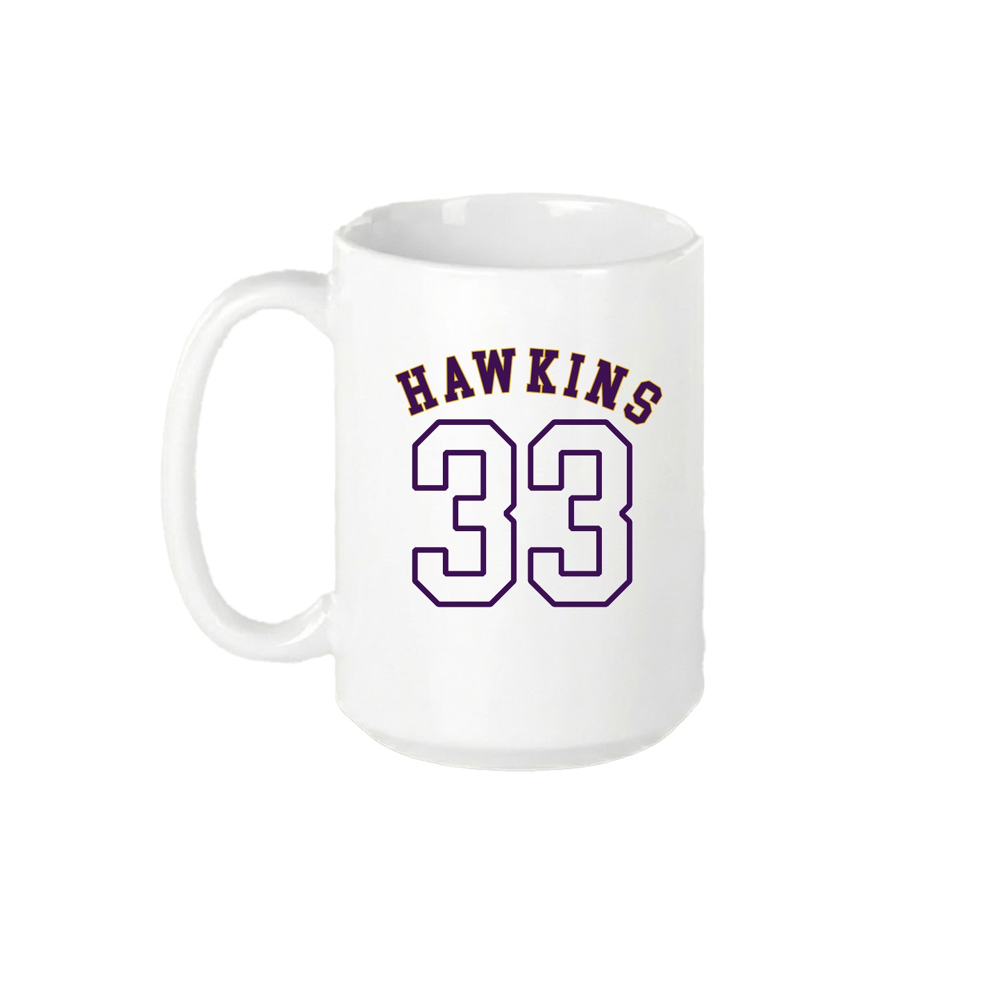 15oz Coffee Mug — Shirsey Arch in White