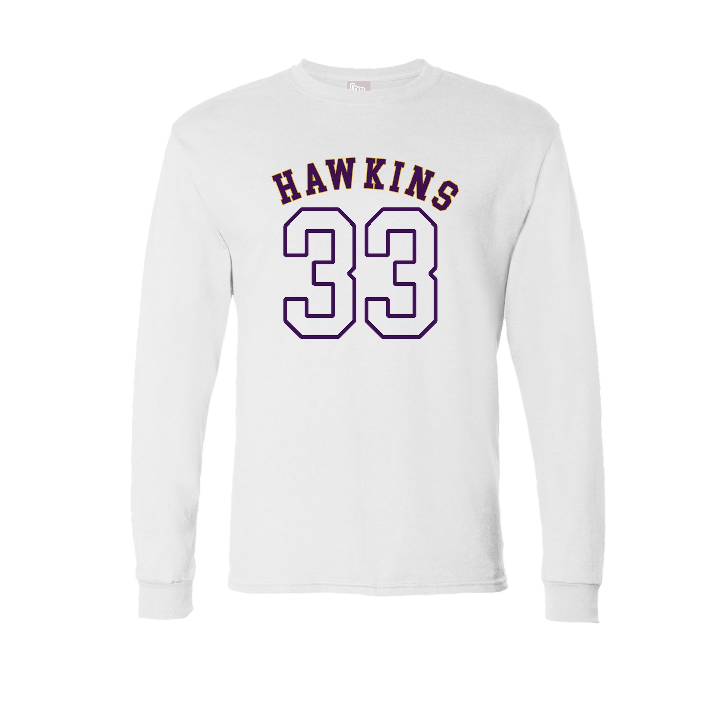 Long Sleeve Tee — Shirsey Arch in White