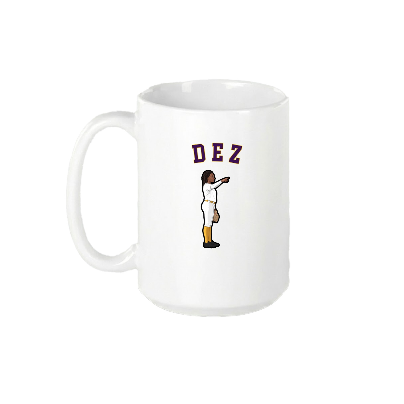 15oz Coffee Mug — Shirsey Arch in White