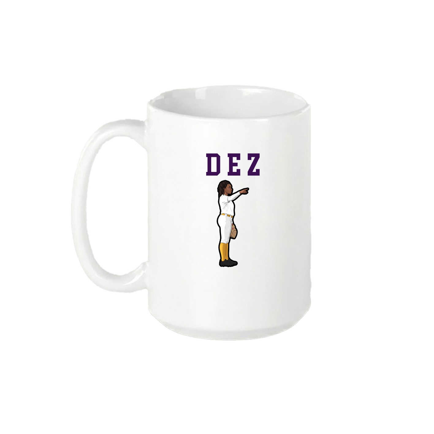 15oz Coffee Mug — Shirsey in White