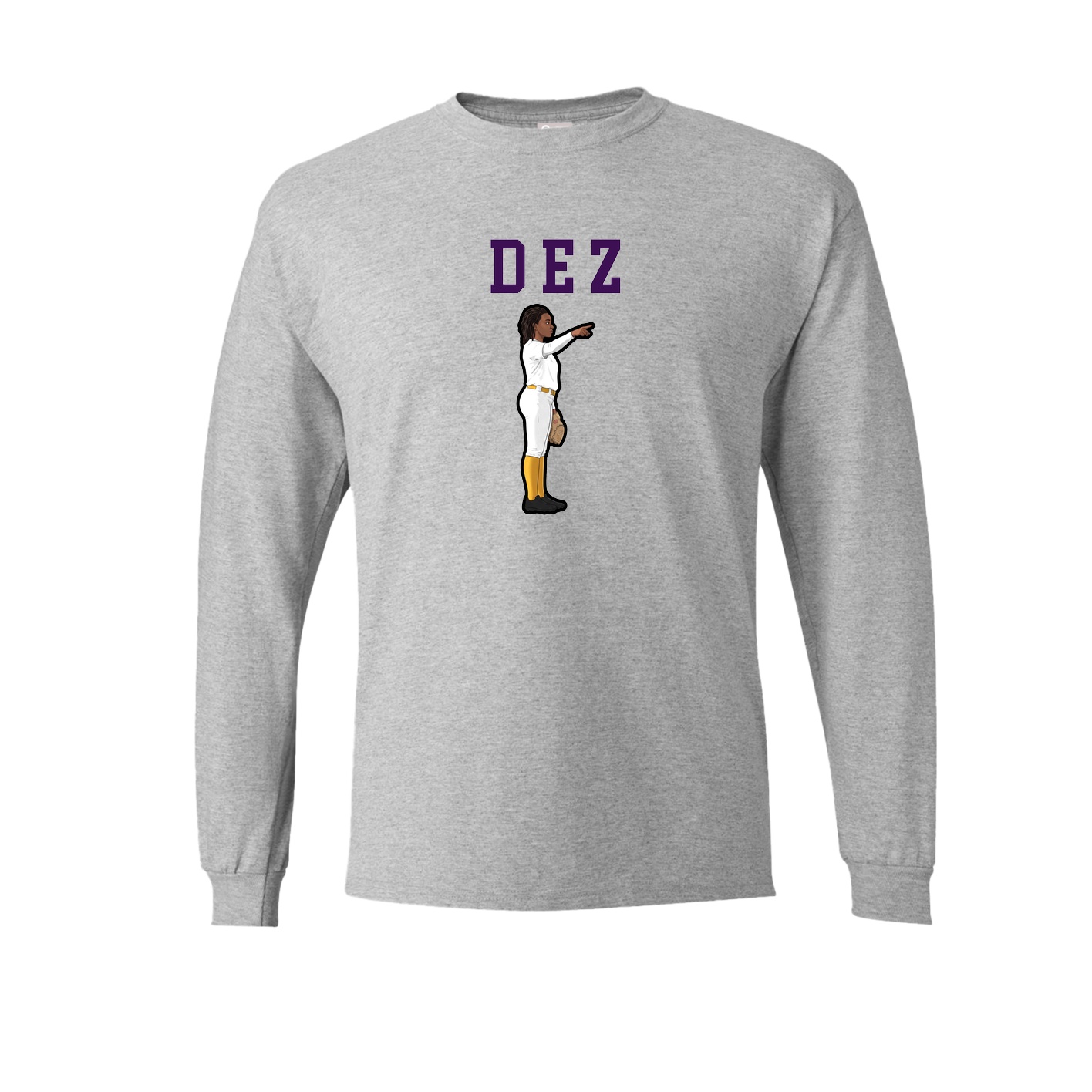 Long Sleeve Tee — Shirsey in Grey