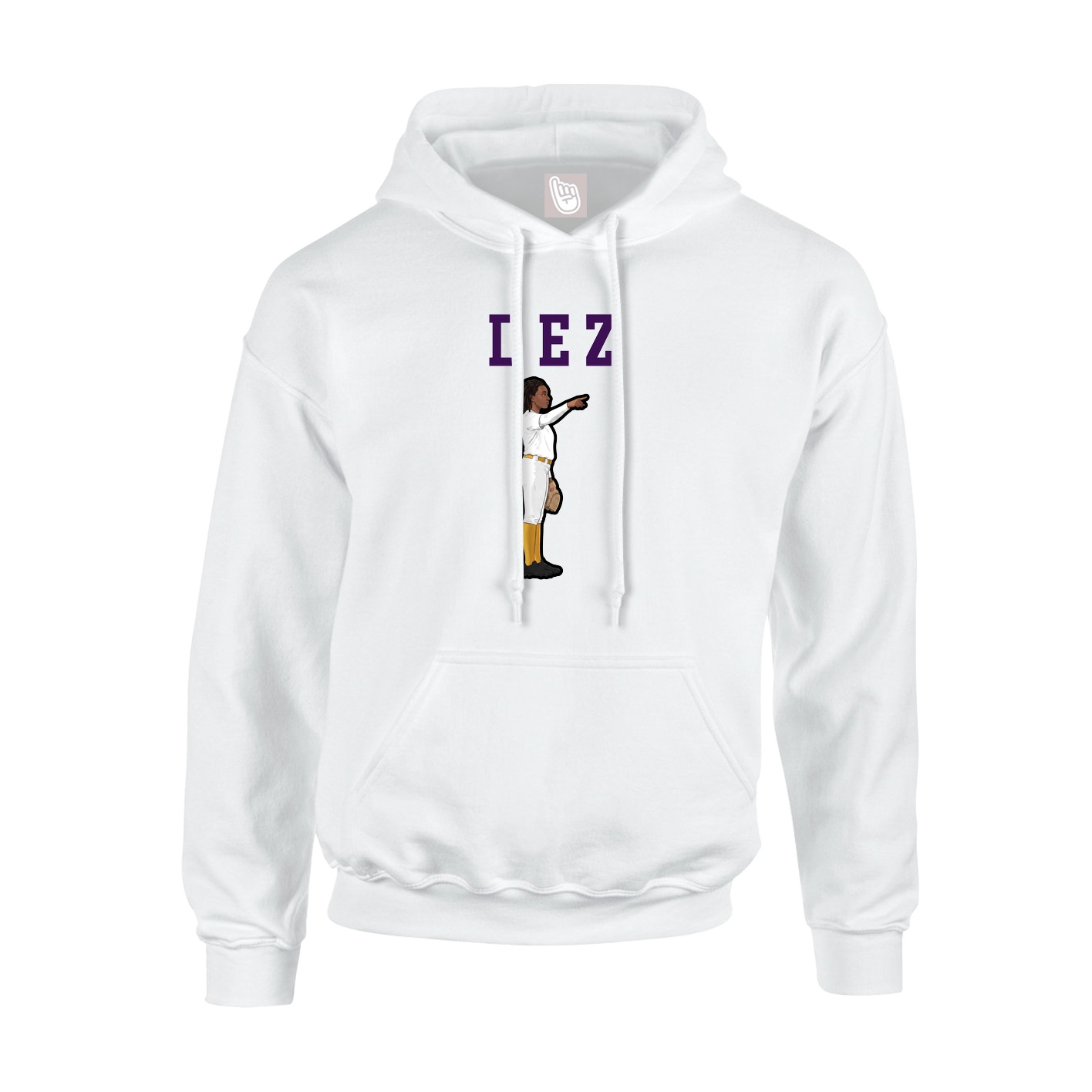 Youth Hoodie — Shirsey in White