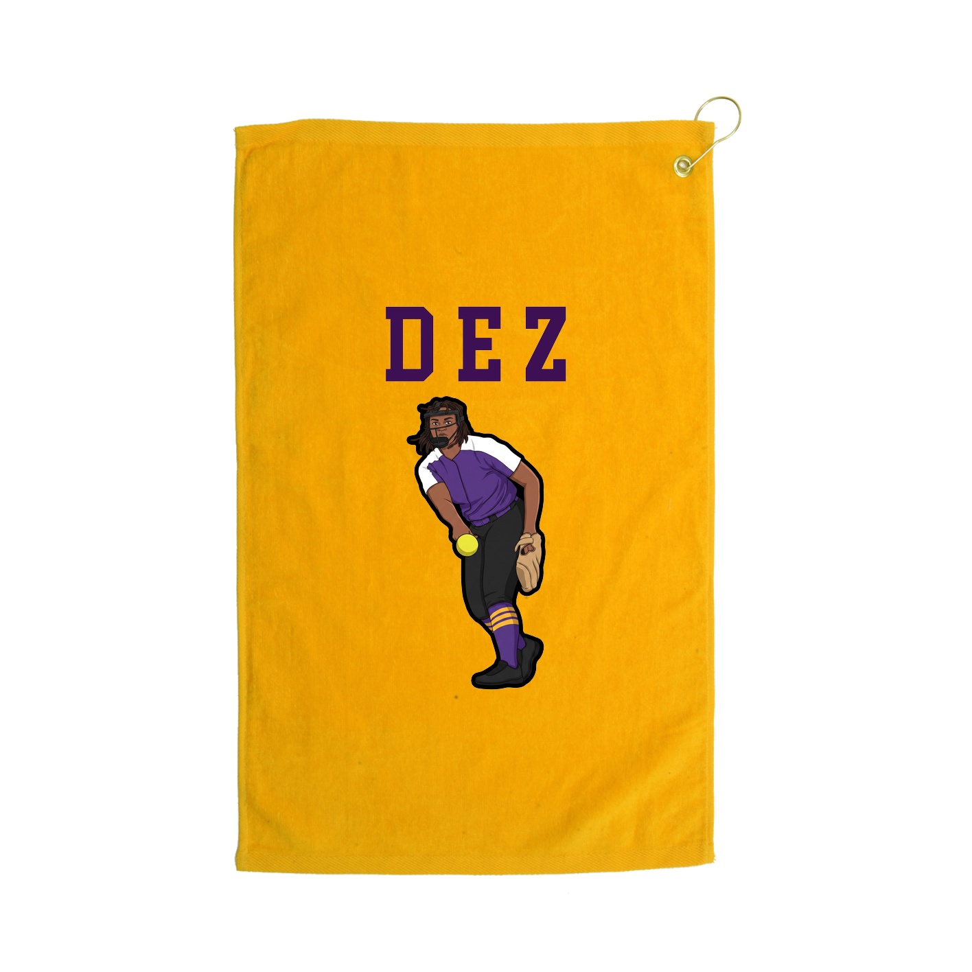 Golf Towel — Shirsey in Gold