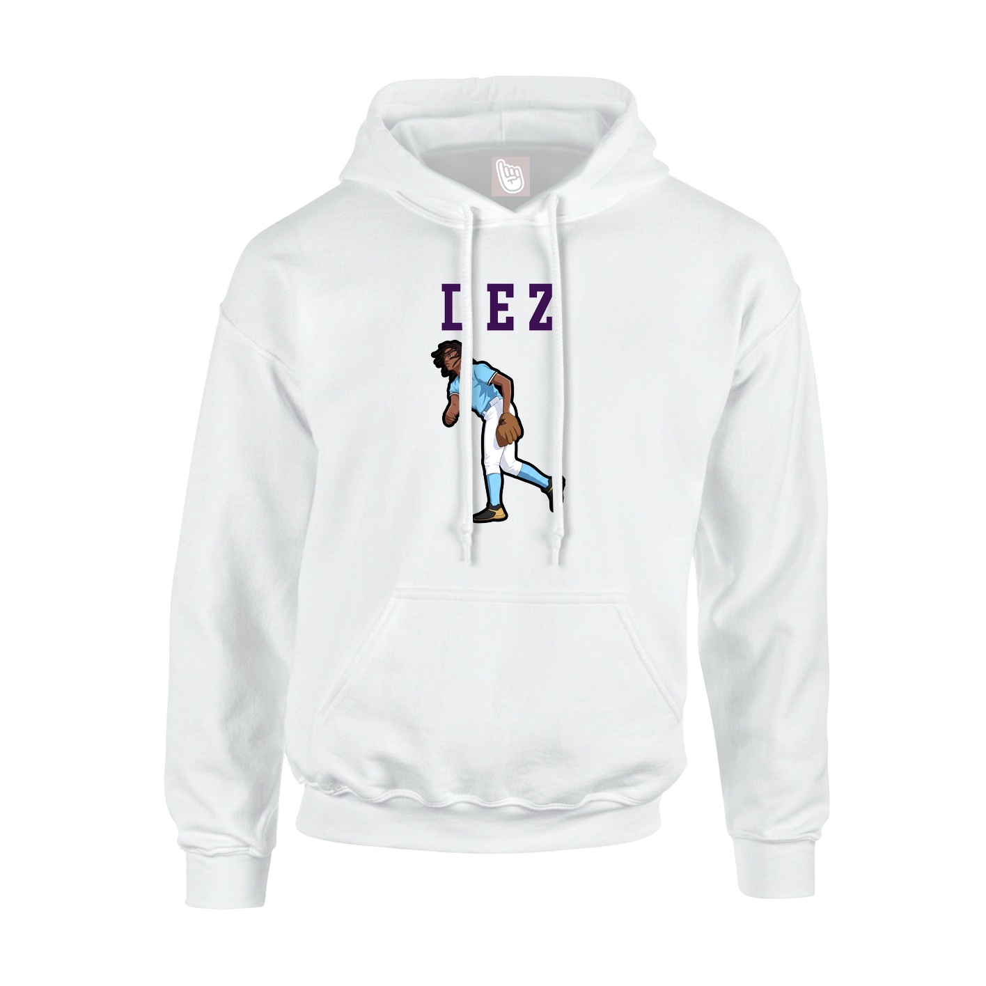 Hoodie — Shirsey in White
