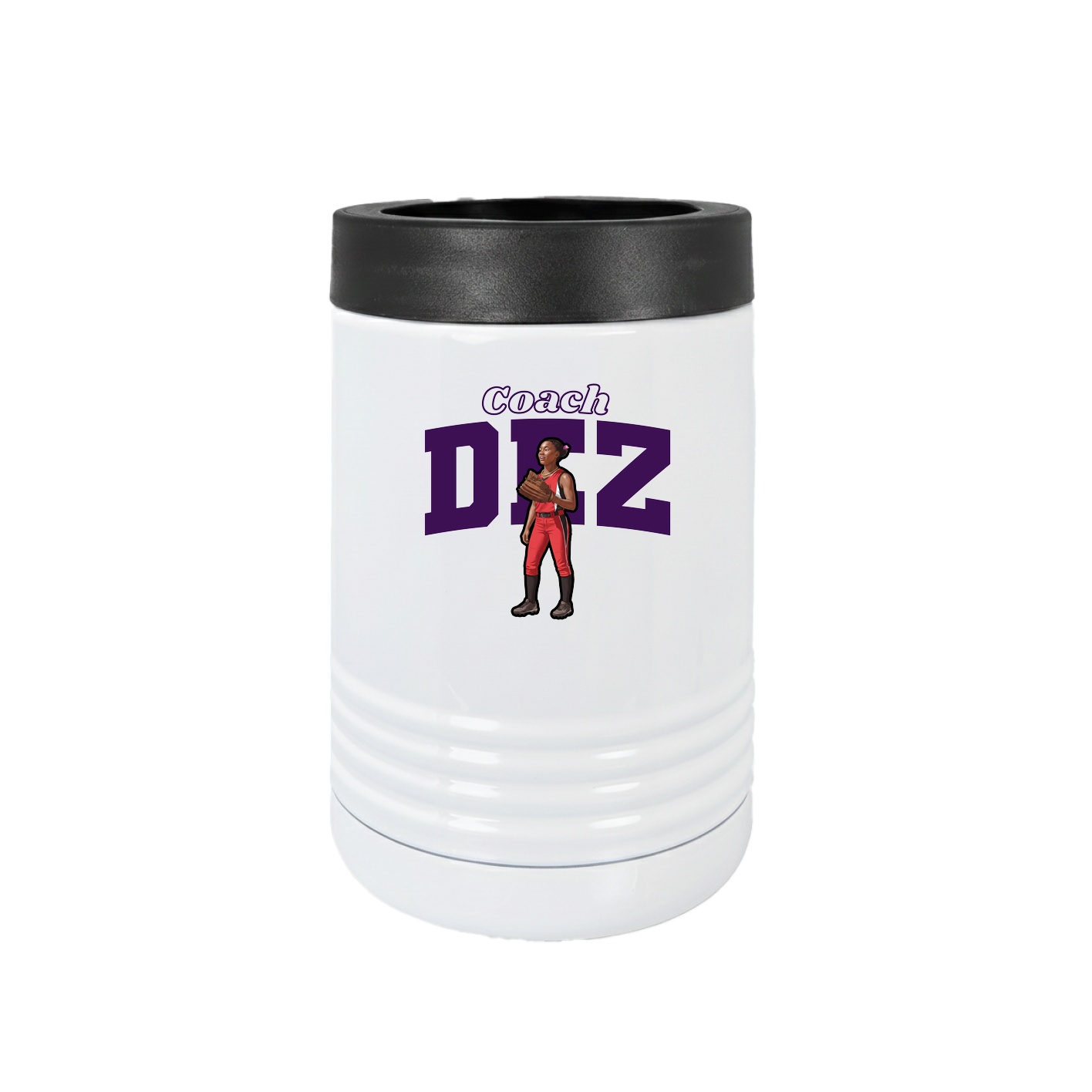 Beverage Holder — Name Arch in White