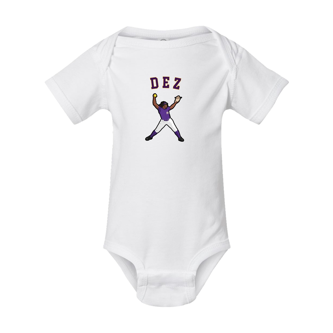 Baby Onesie — Shirsey Arch in White