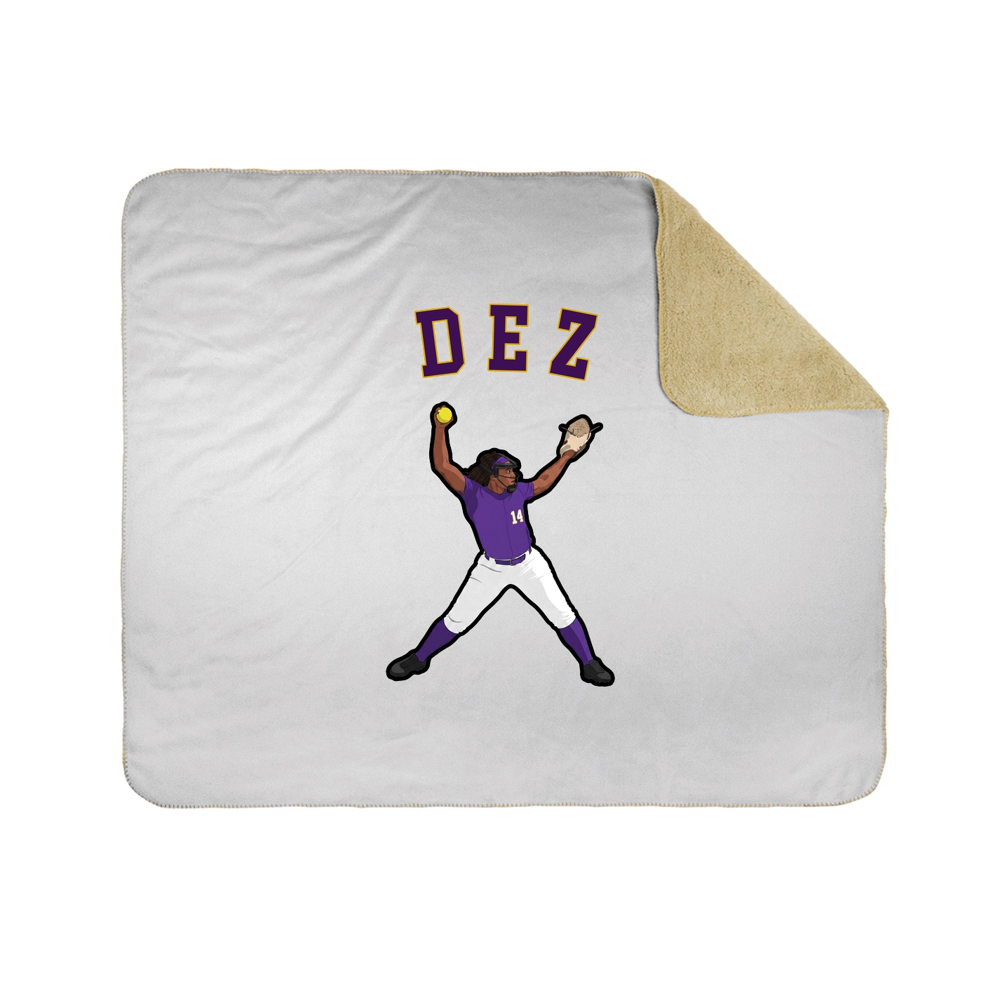 Throw Blanket — Shirsey Arch in White