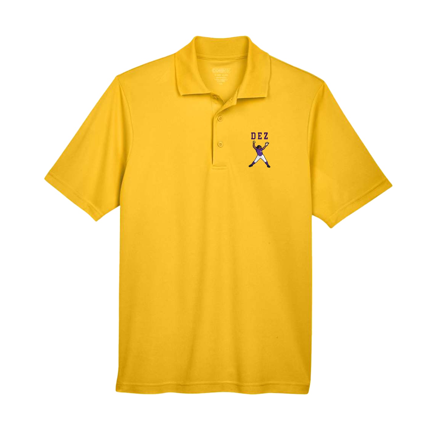 Performance Polo — Shirsey in Gold