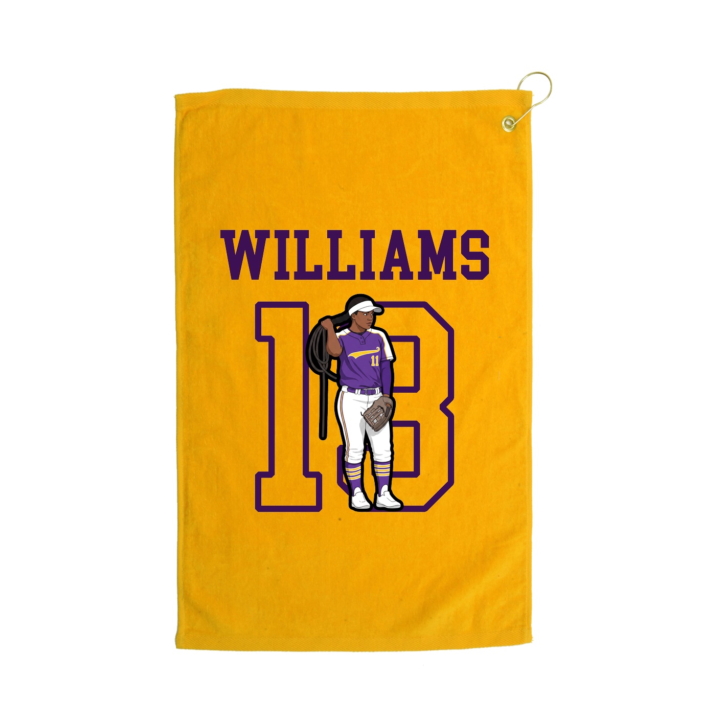 Golf Towel — Shirsey in Gold