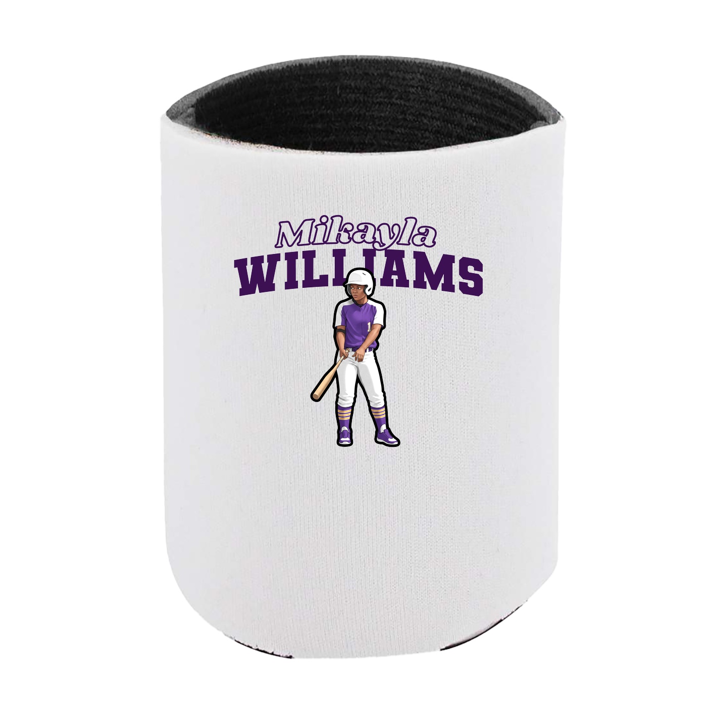 Can Holder — Name Arch in White
