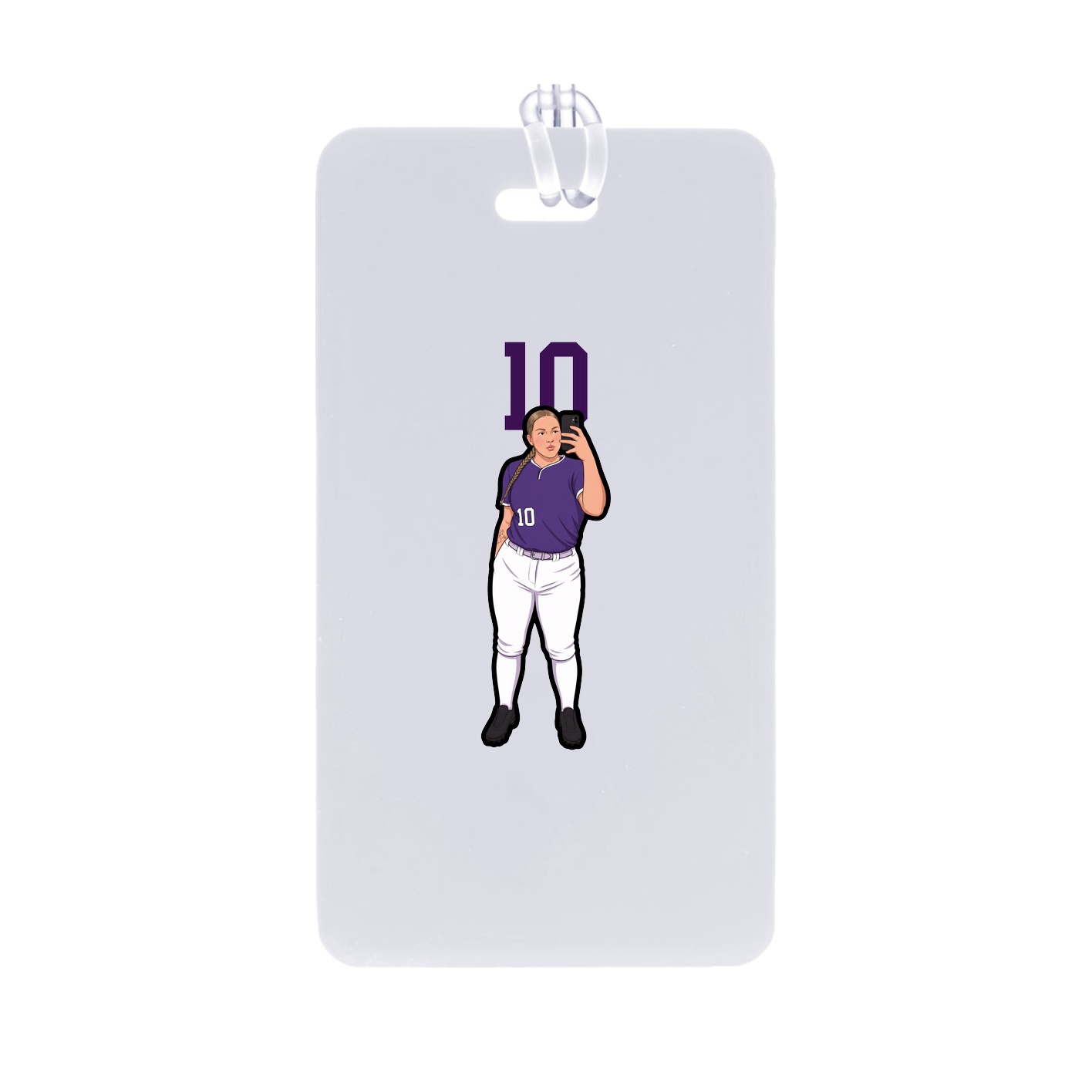 Bag Tag — Number Top in Classic