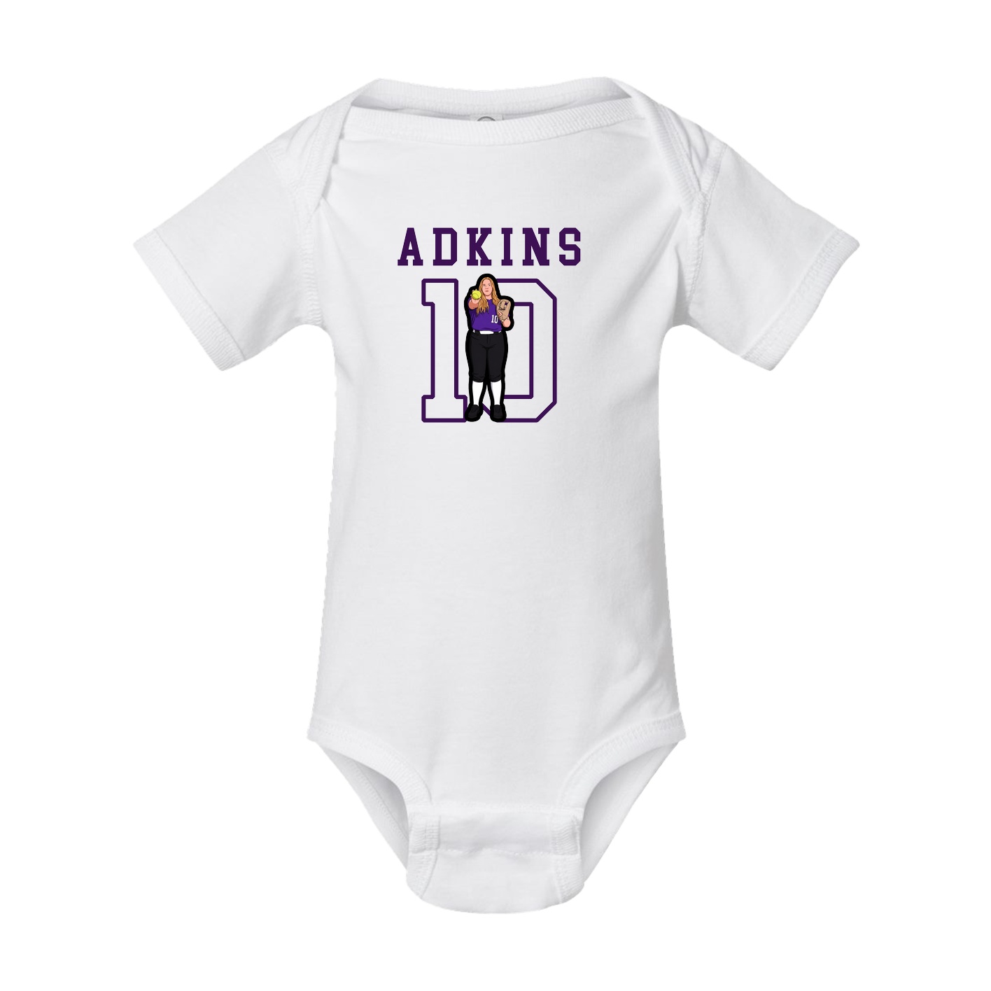 Baby Onesie — Shirsey in White