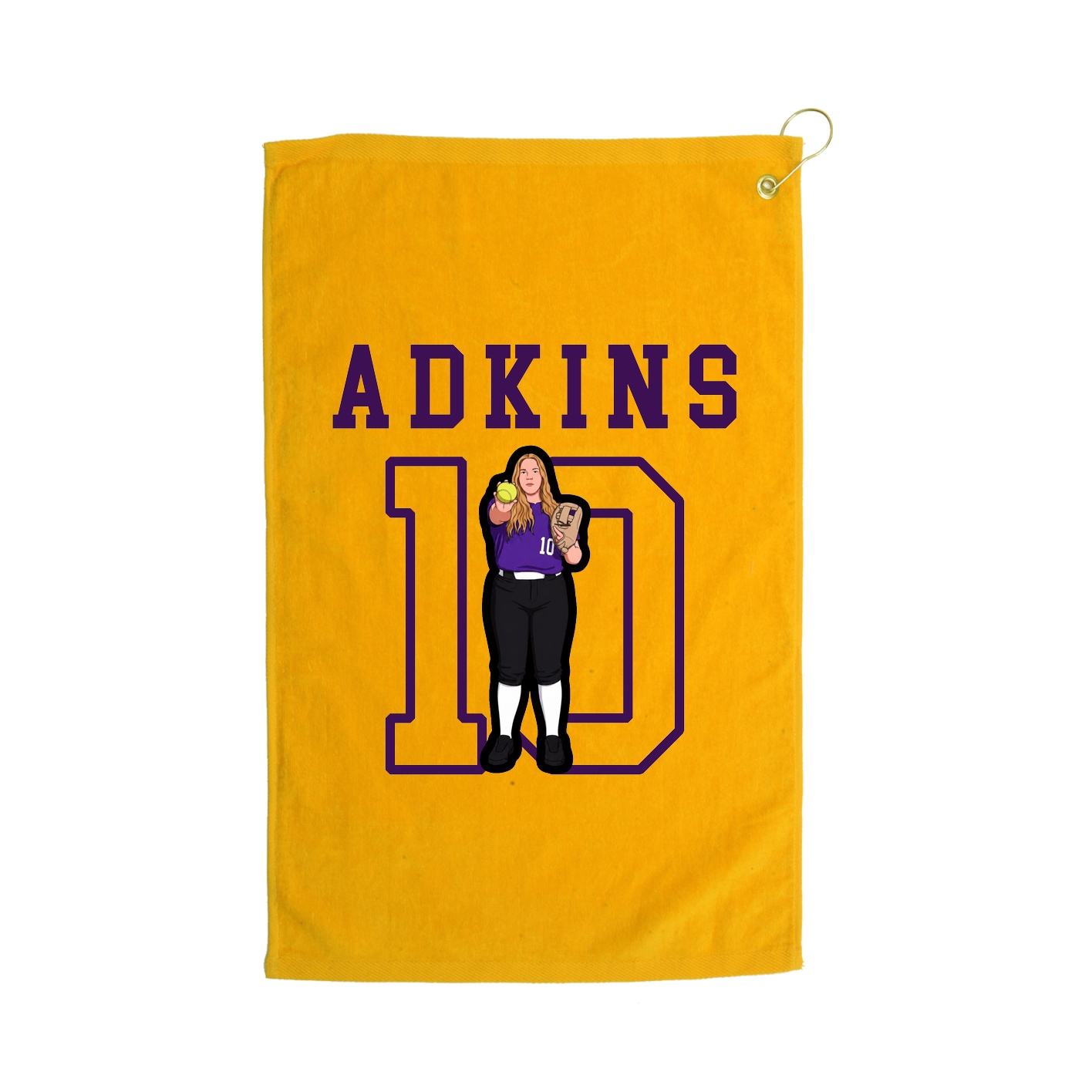 Golf Towel — Shirsey in Gold