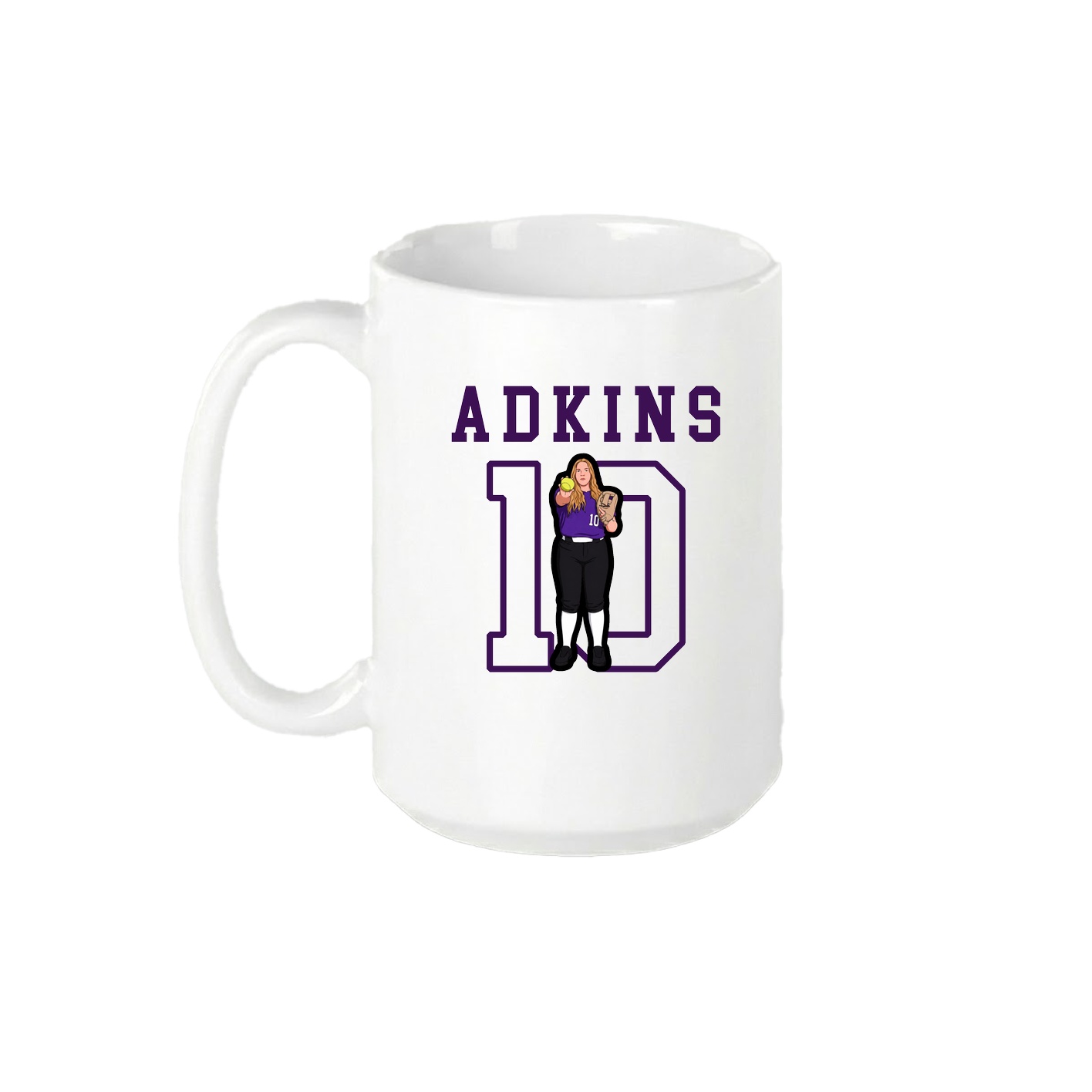 15oz Coffee Mug — Shirsey in White