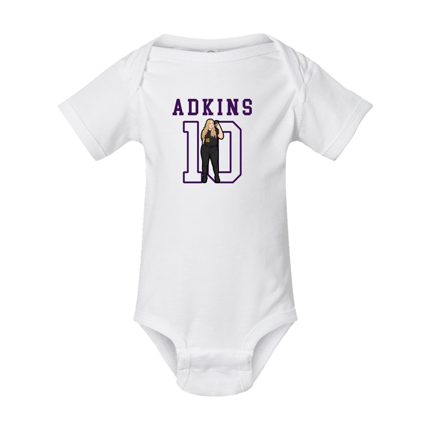 Baby Onesie — Shirsey in White