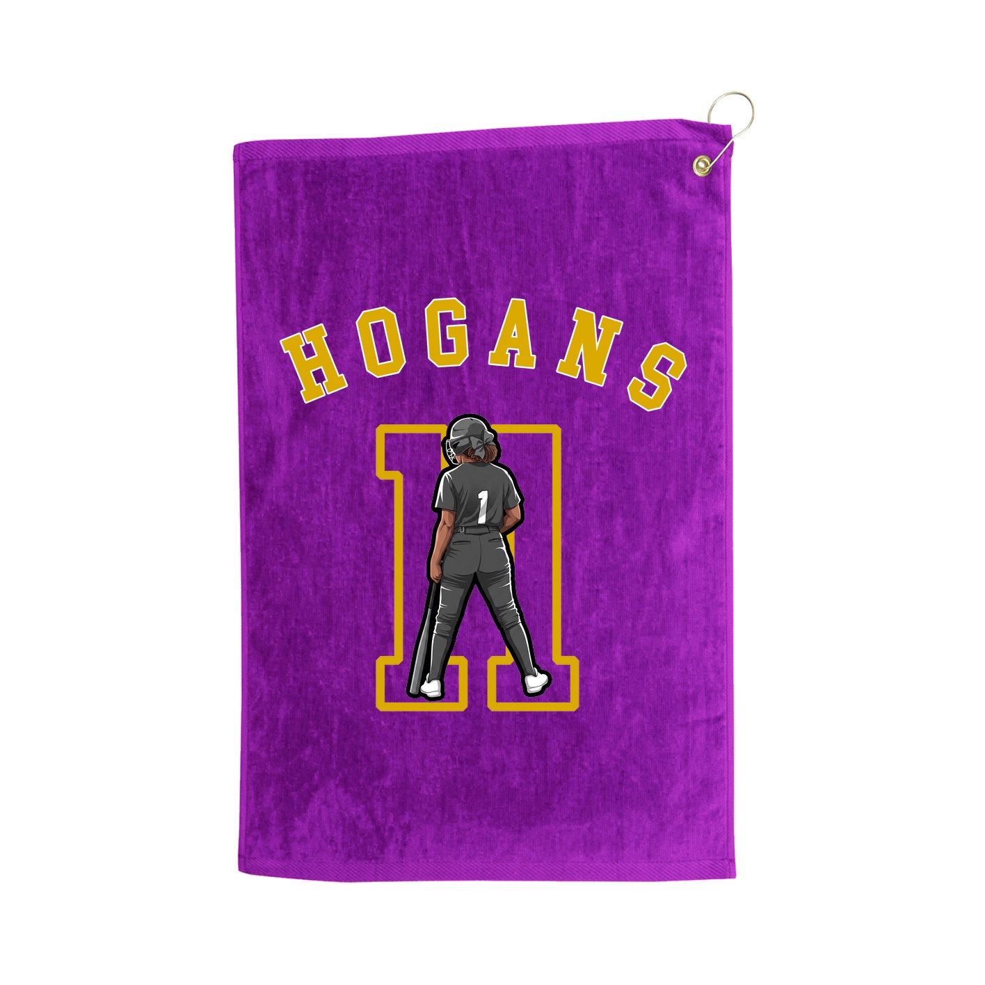 Golf Towel — Shirsey Arch in Purple
