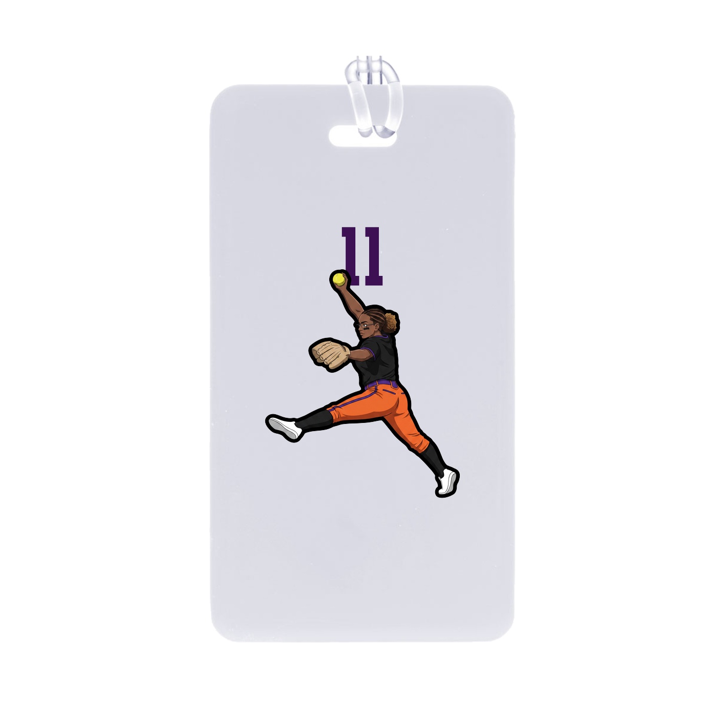 Bag Tag — Number Top in Classic