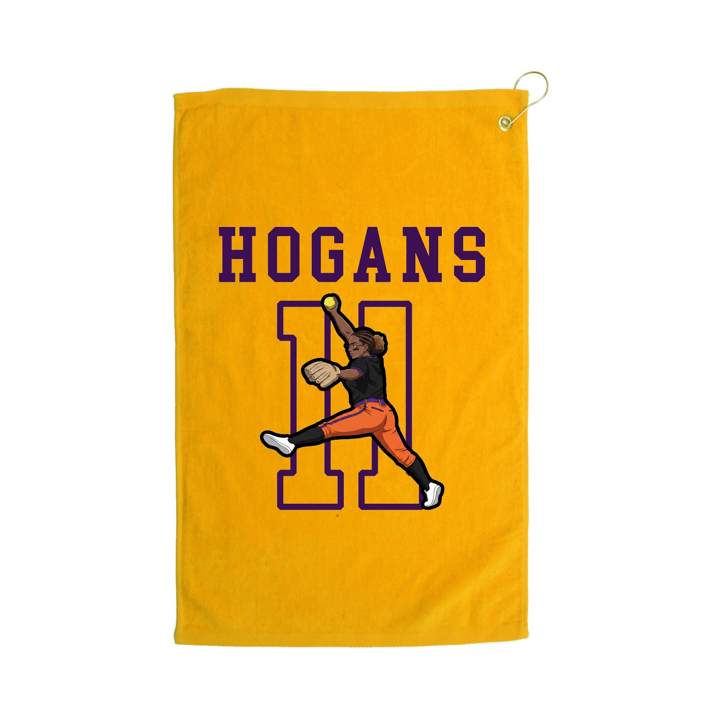 Golf Towel — Shirsey in Gold