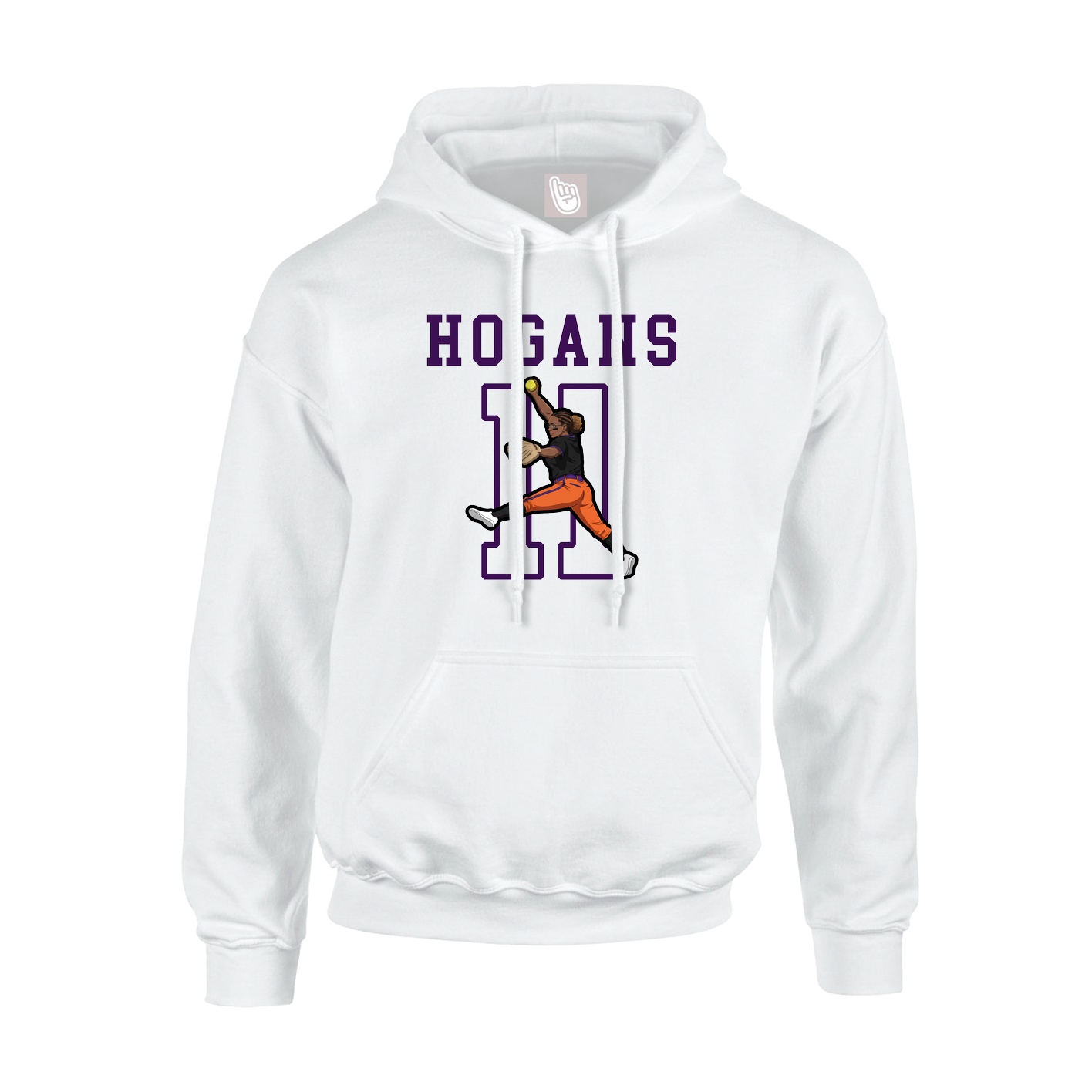 Youth Hoodie — Shirsey in White