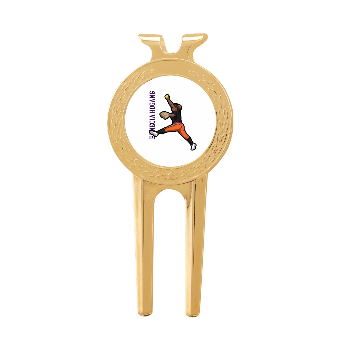 Divot Tool with Ball Marker — Name Vertical in Classic