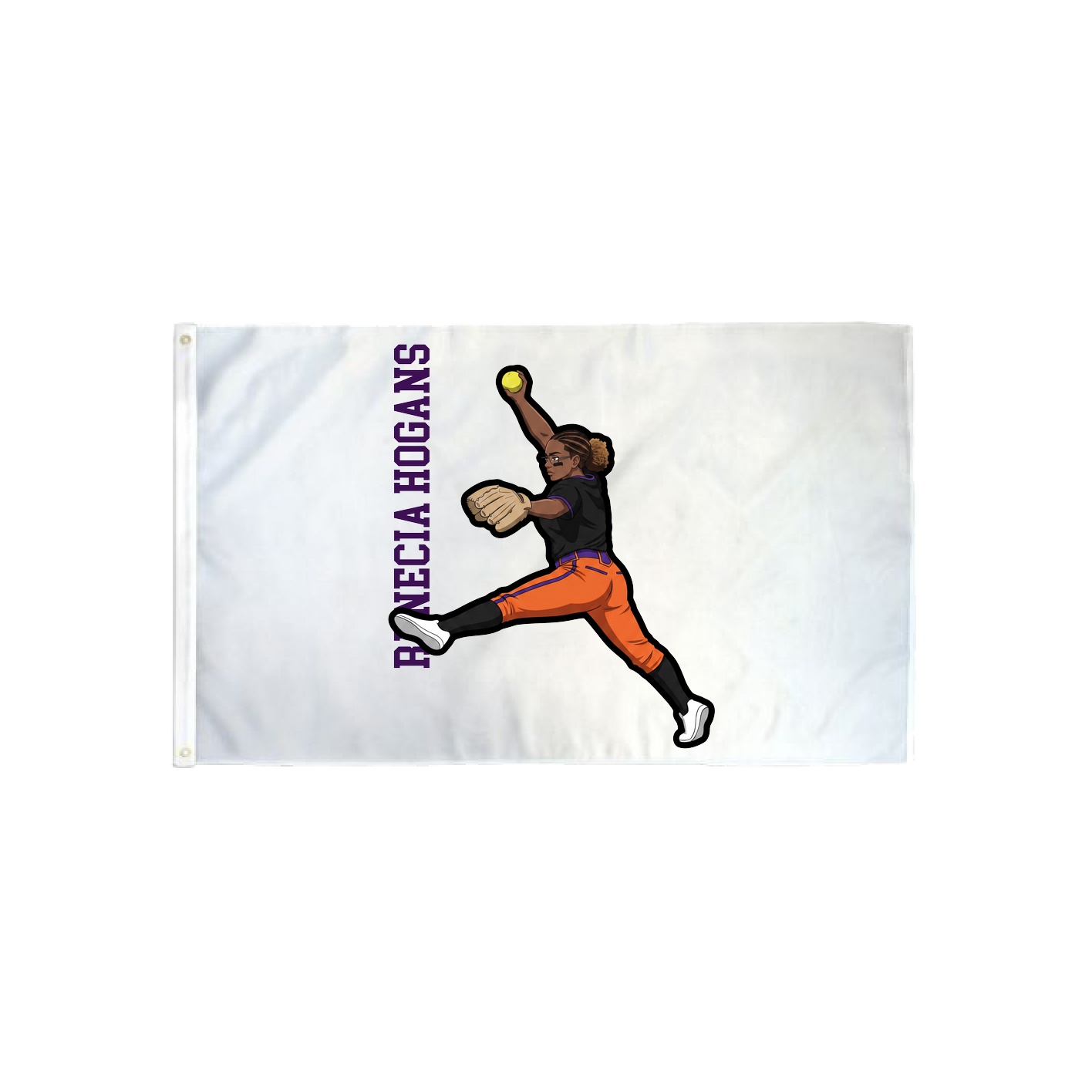3x5 Flag — Name Vertical in Classic