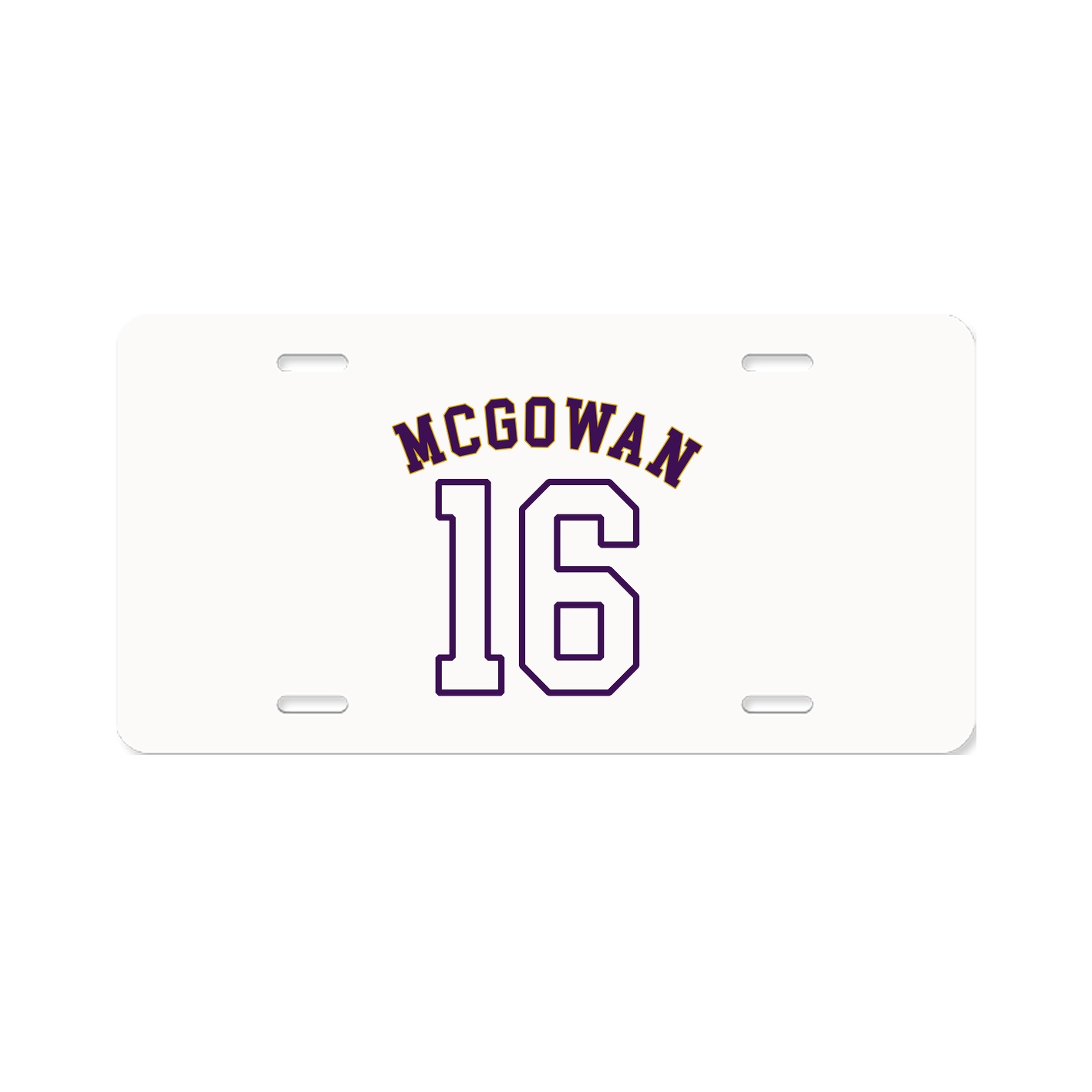 License Plate — Shirsey Arch in Classic