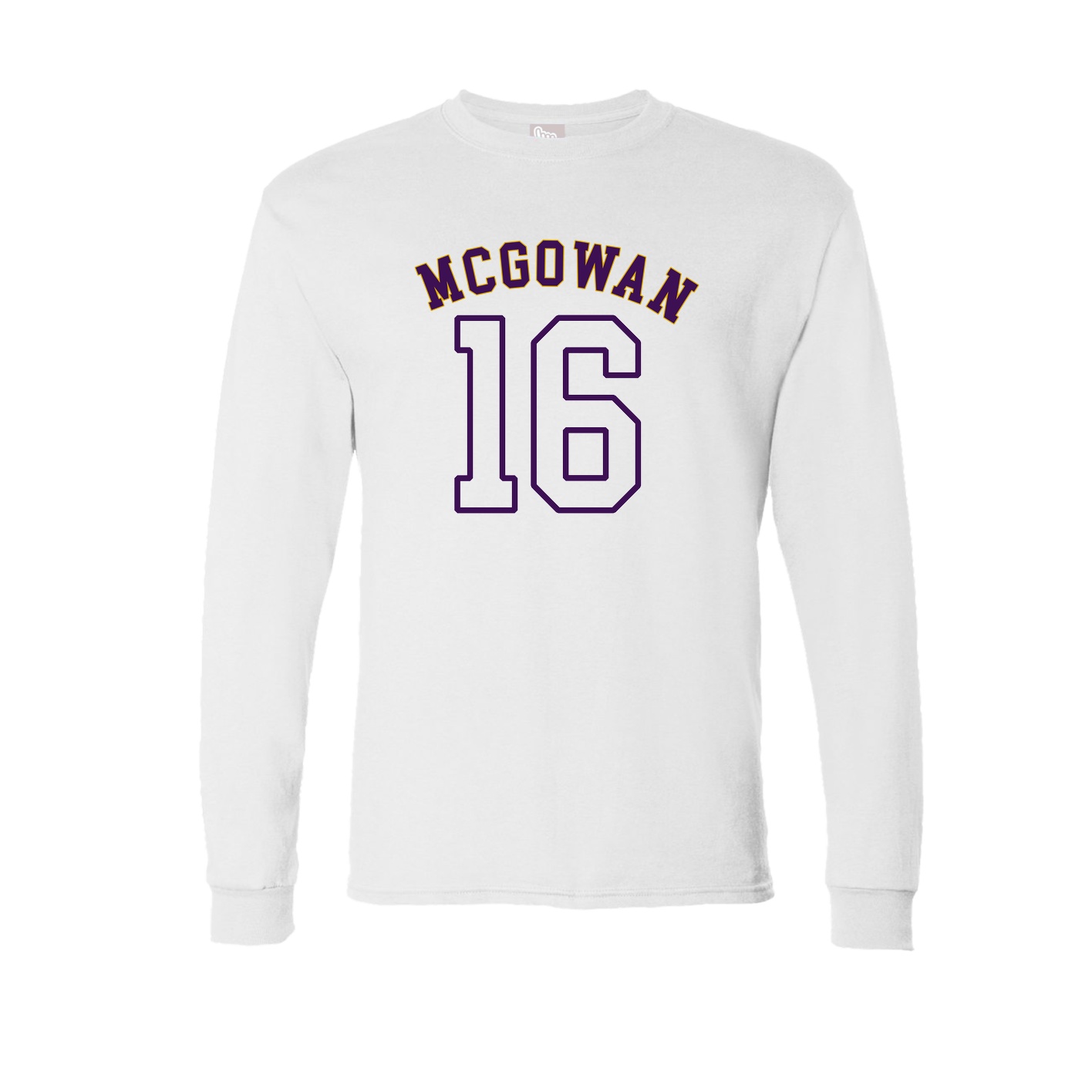 Long Sleeve Tee — Shirsey Arch in White