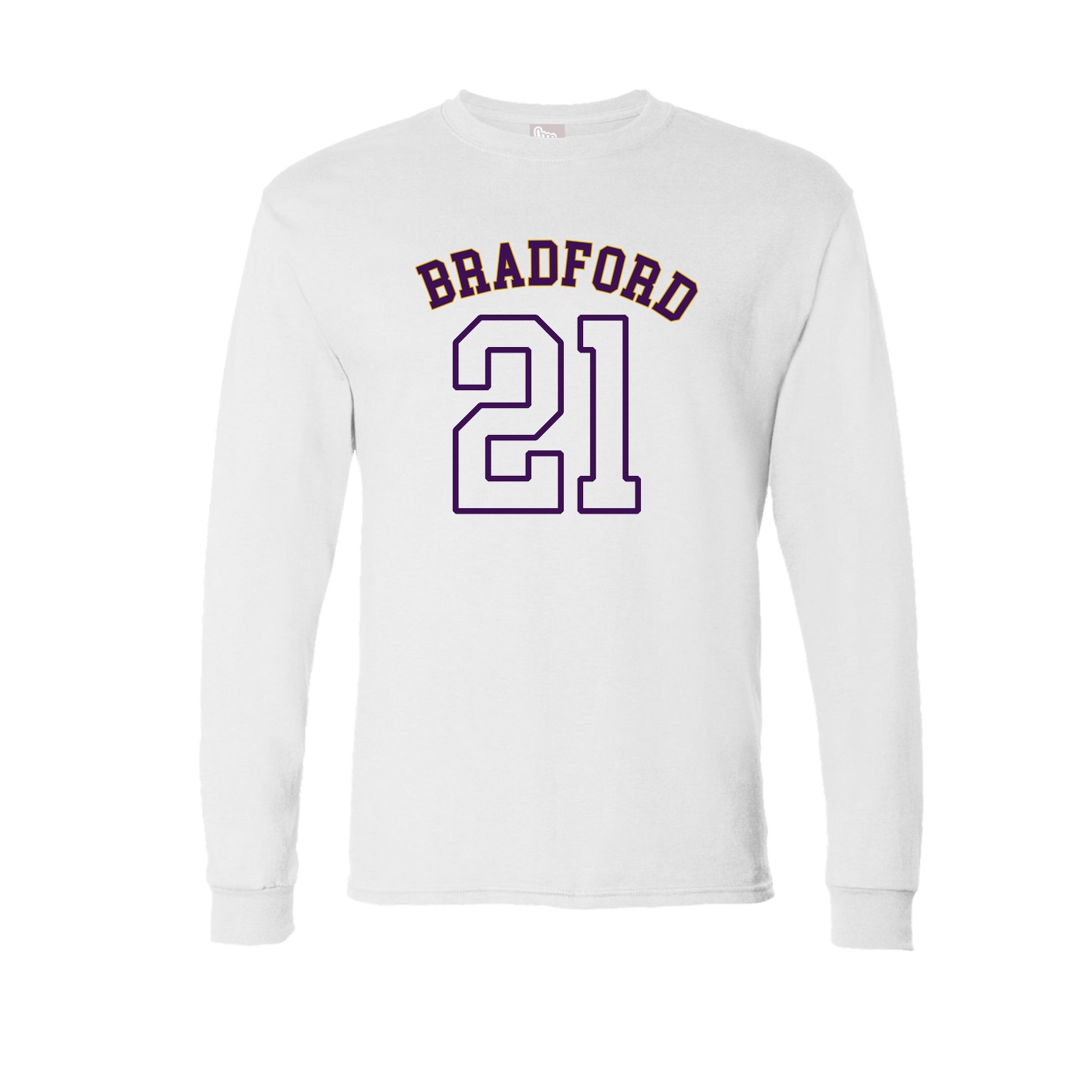 Long Sleeve Tee — Shirsey Arch in White