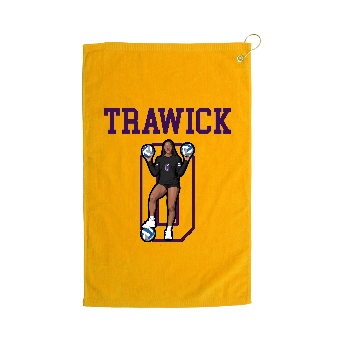 Golf Towel — Shirsey in Gold