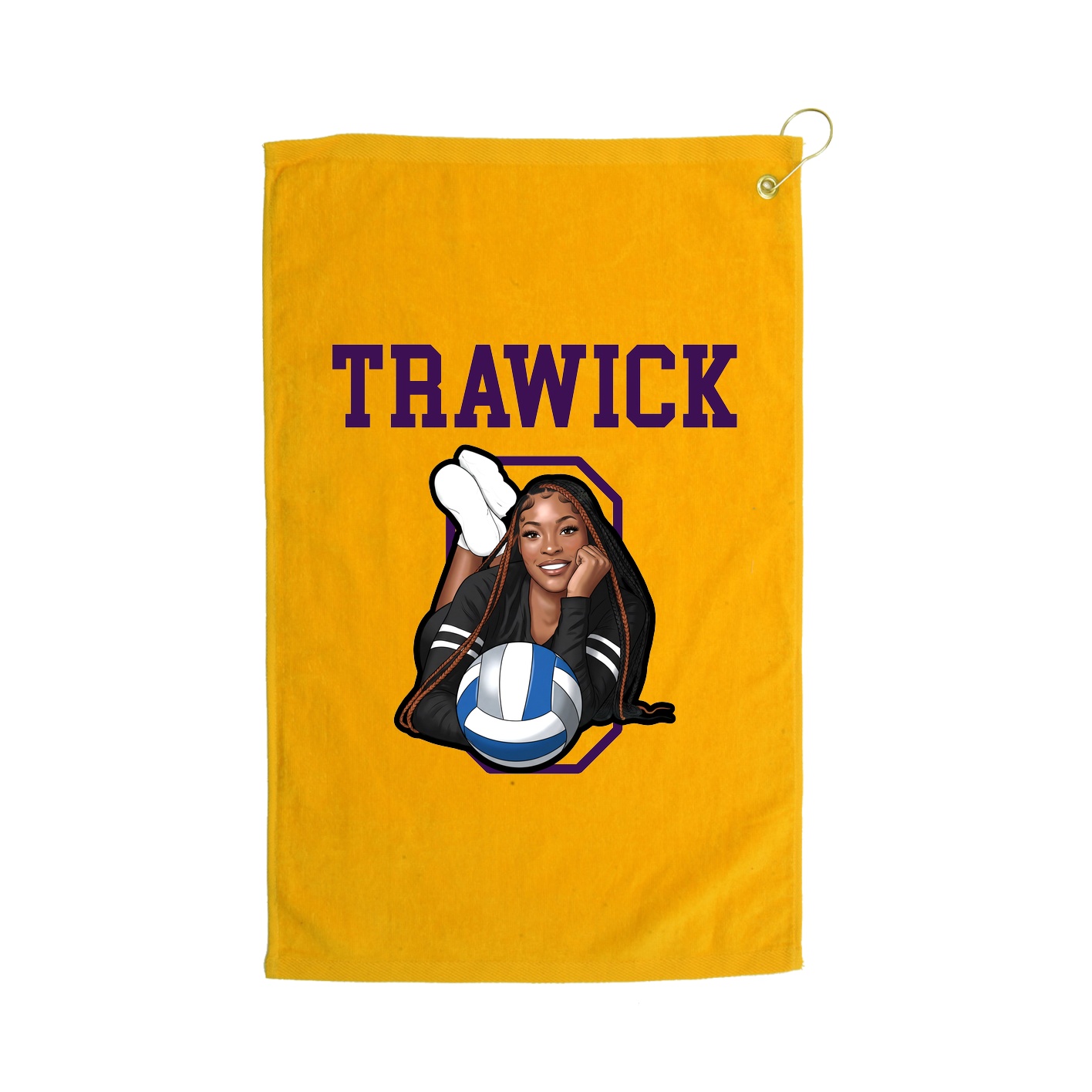 Golf Towel — Shirsey in Gold