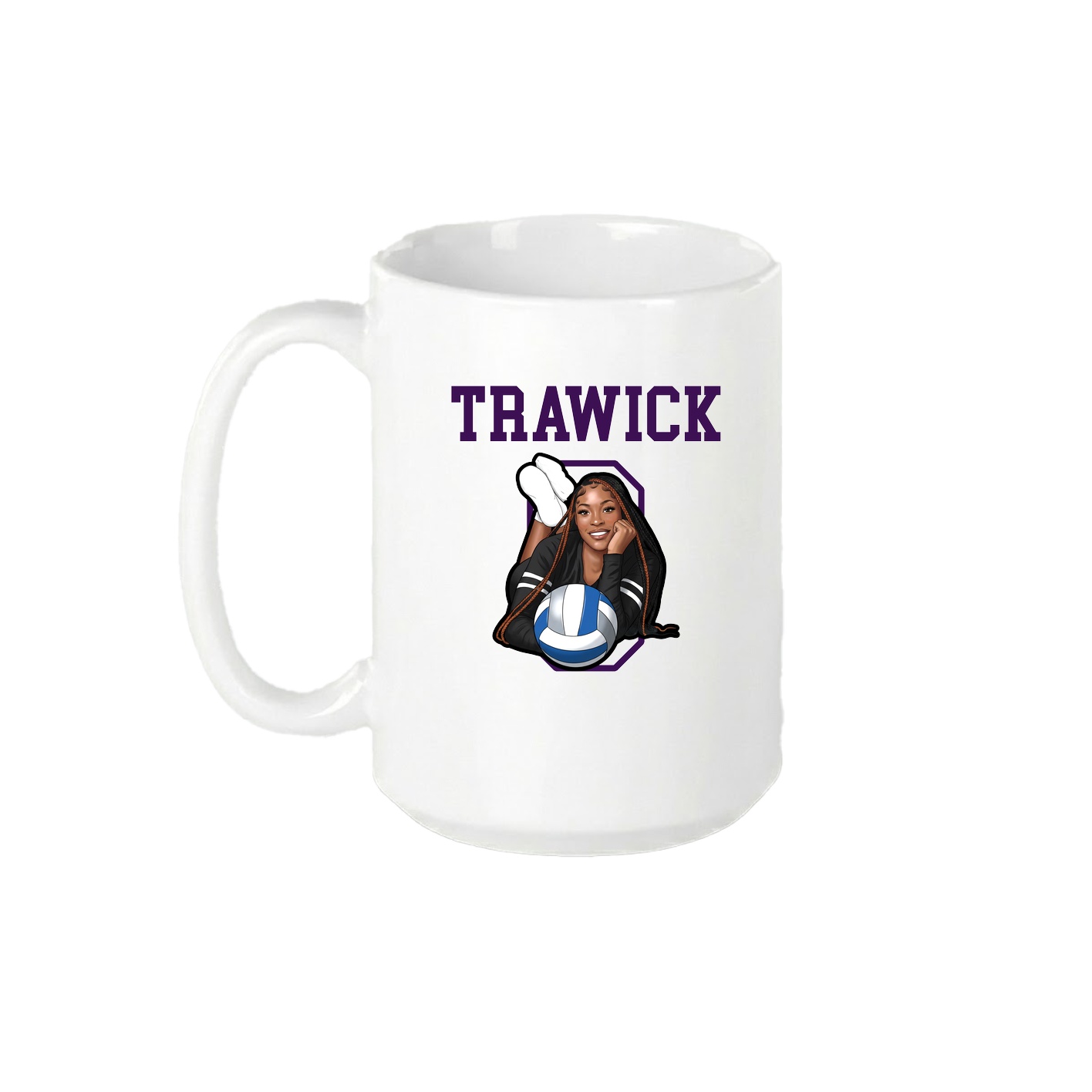 15oz Coffee Mug — Shirsey in White