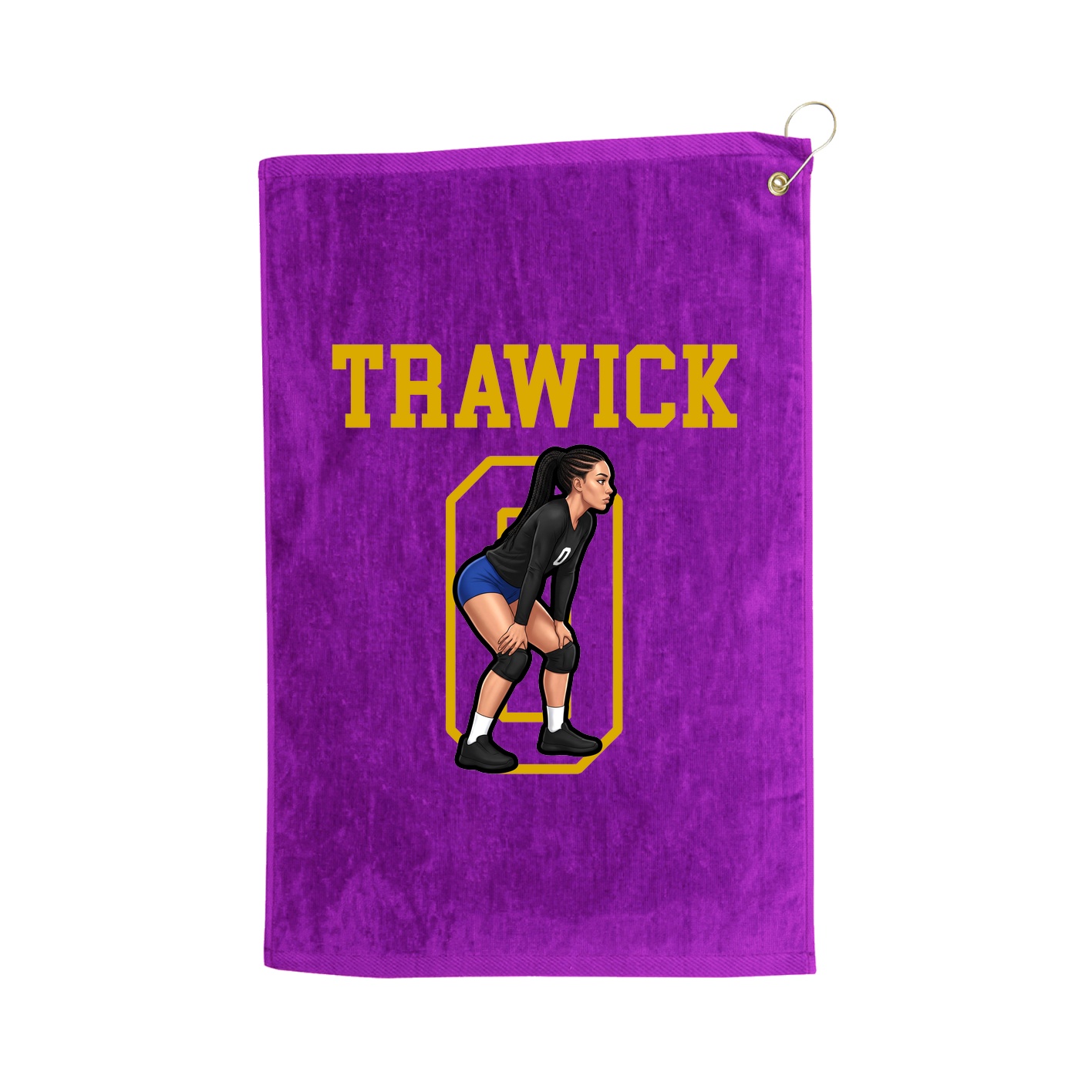 Golf Towel — Shirsey in Purple