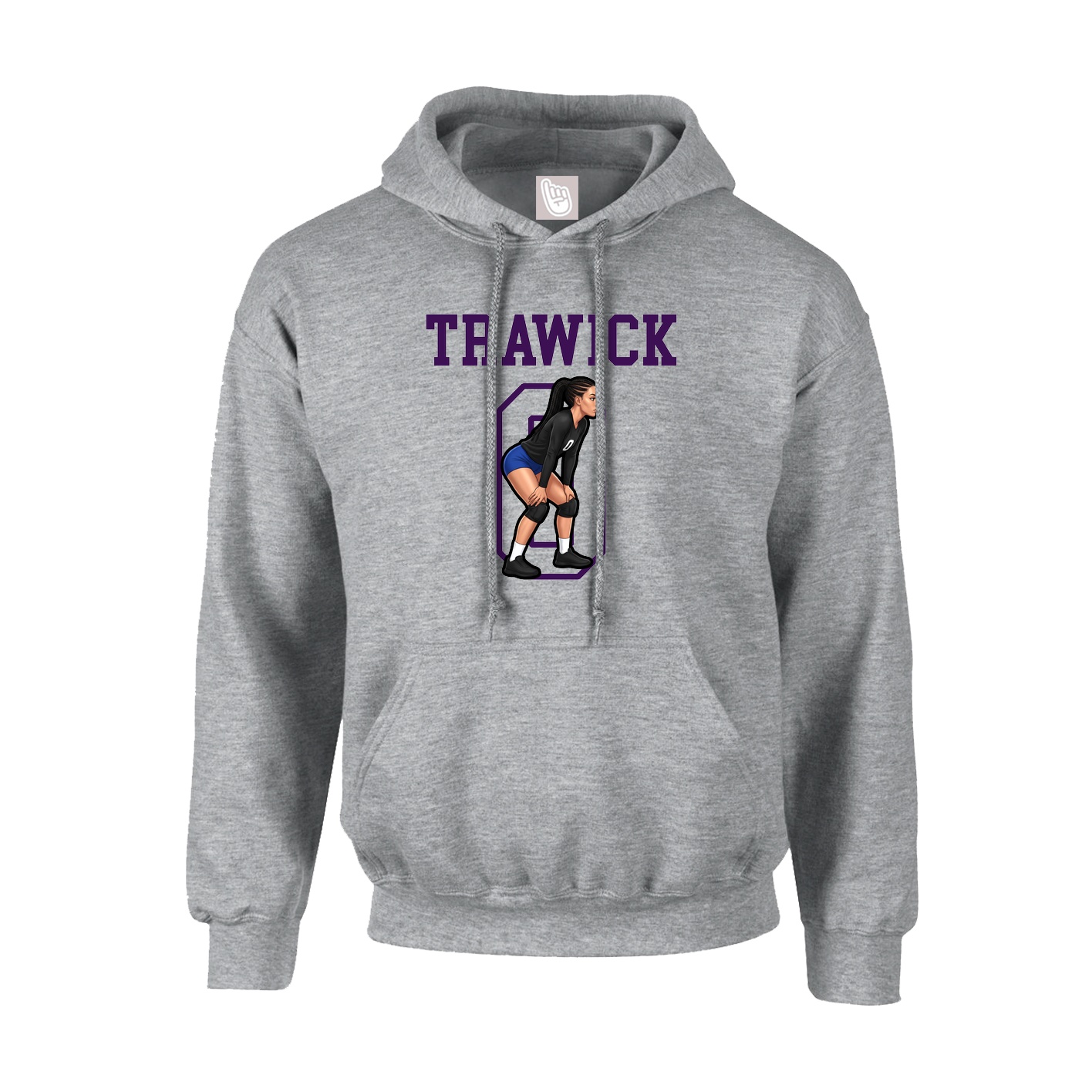 Hoodie — Shirsey in Grey