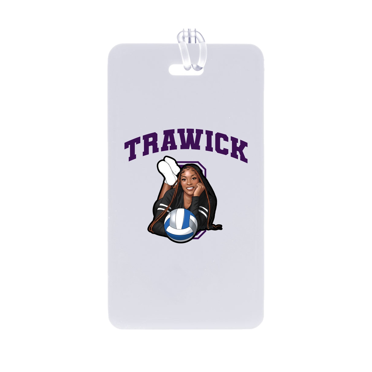 Bag Tag — Number in Classic