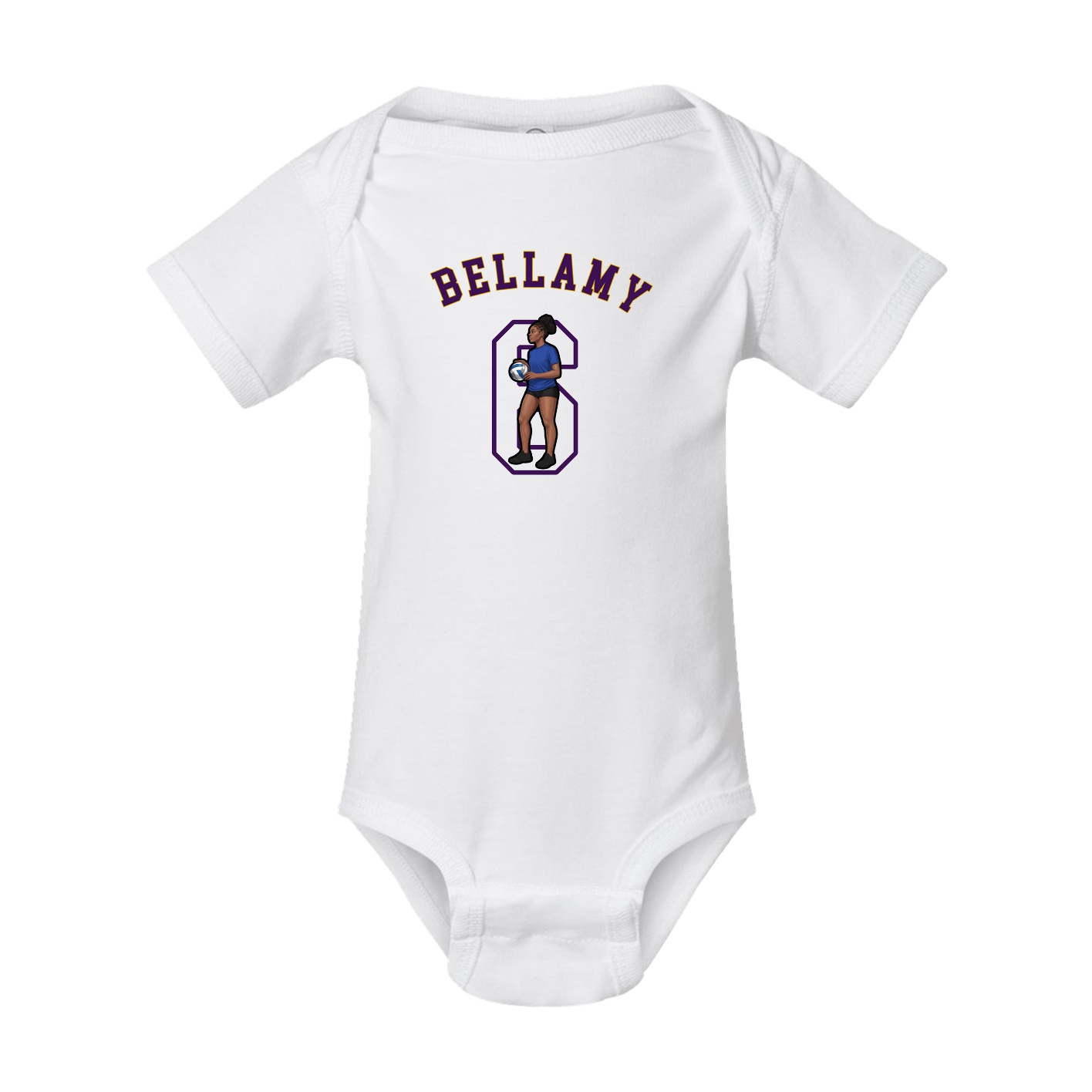 Baby Onesie — Shirsey Arch in White