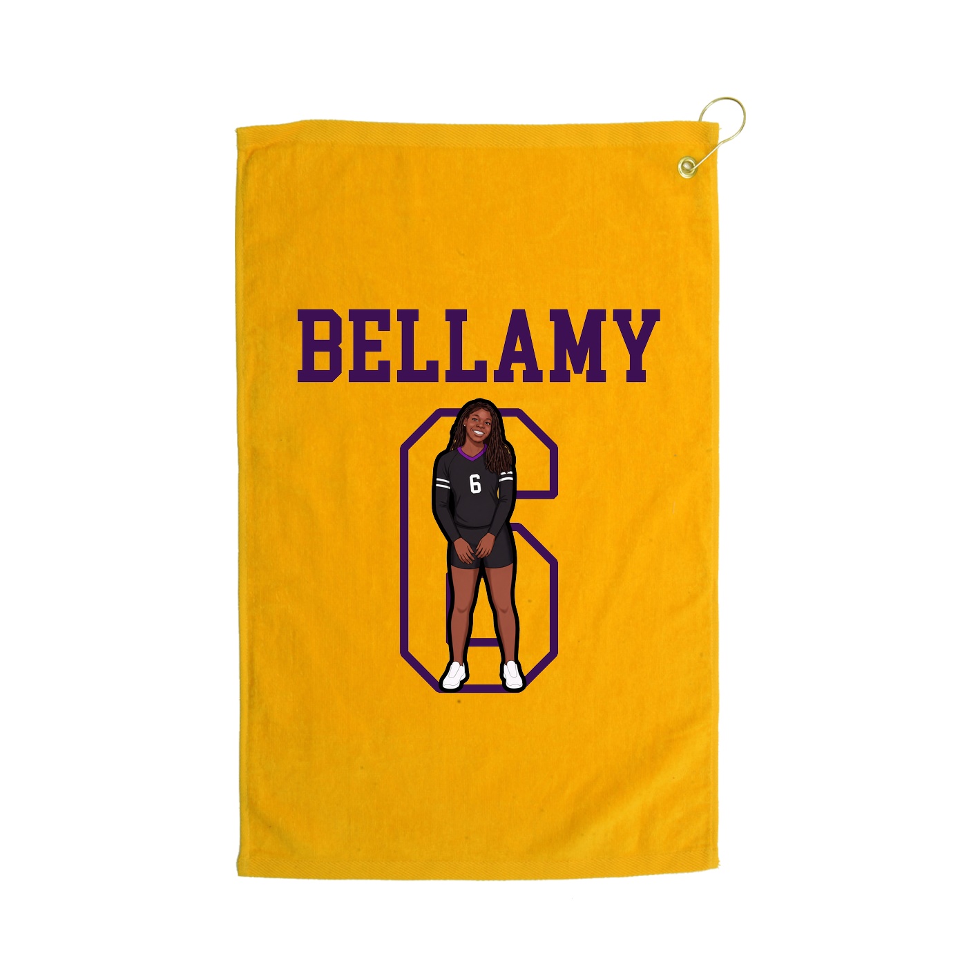 Golf Towel — Shirsey in Gold