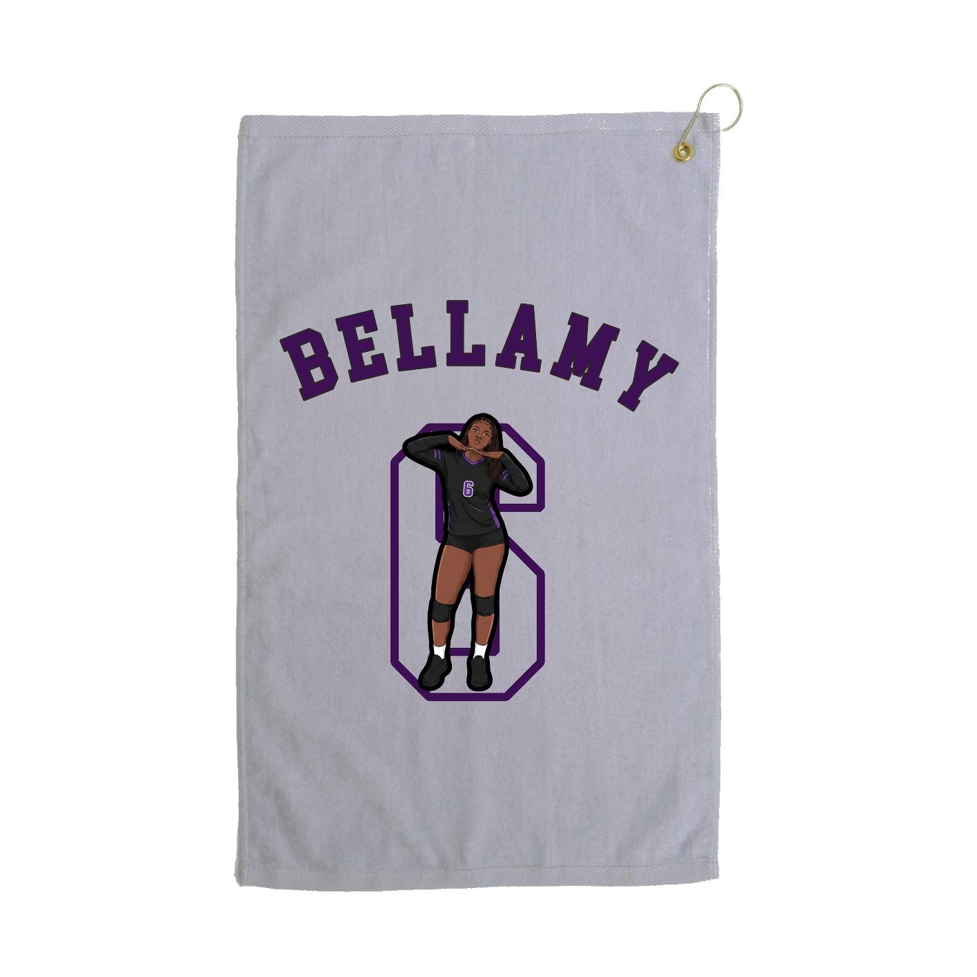 Golf Towel — Shirsey Arch in Grey
