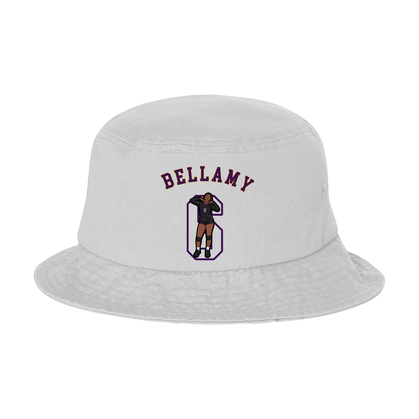 Bucket Cap — Shirsey Arch in White