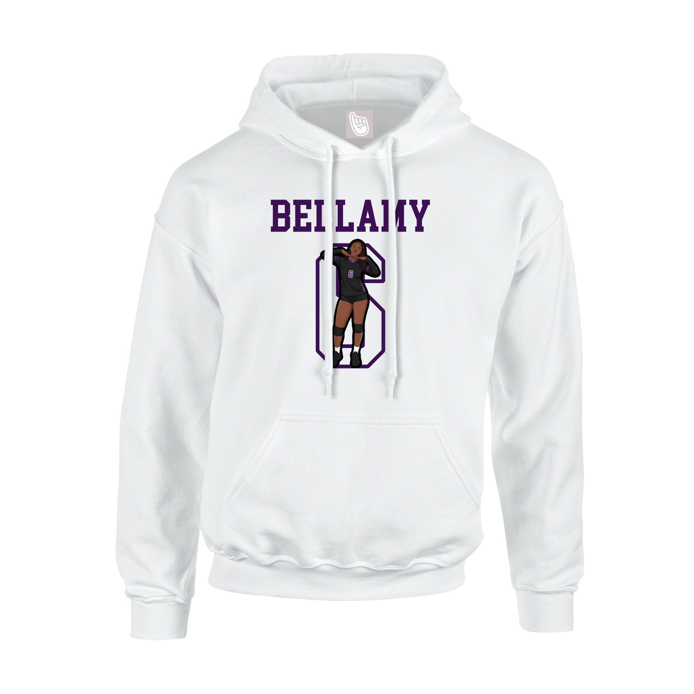 Youth Hoodie — Shirsey in White