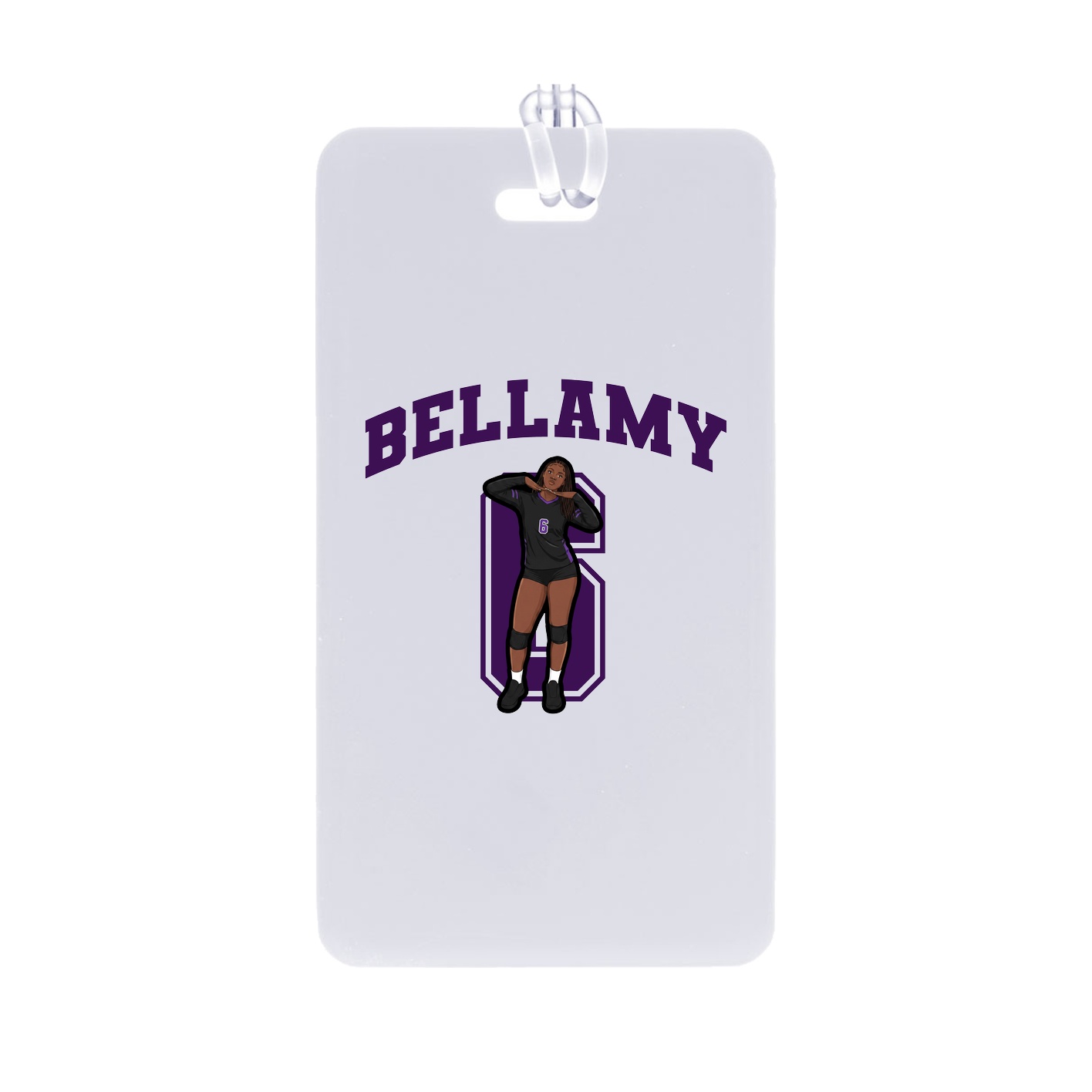 Bag Tag — Number in Classic