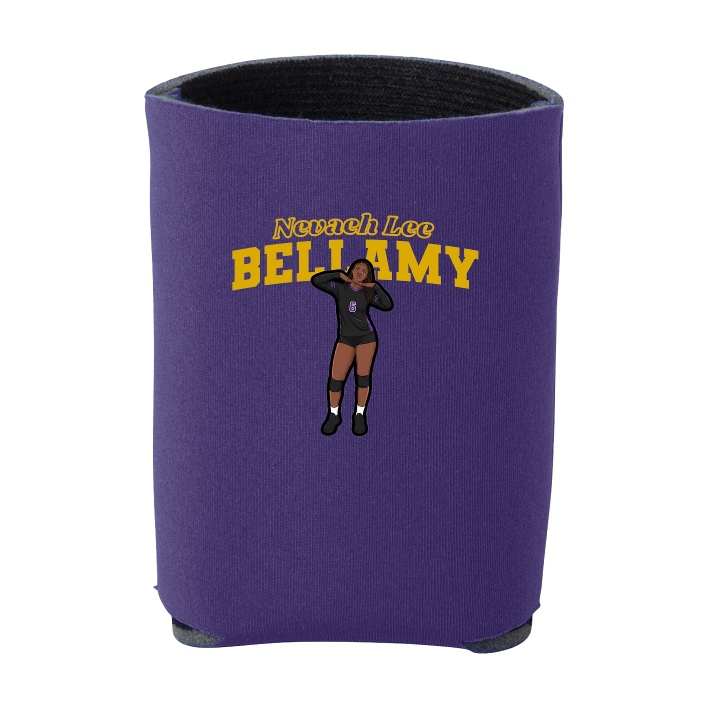 Can Holder — Name Arch in Purple