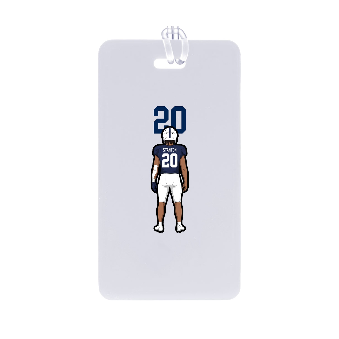 Bag Tag — Number Top in Classic