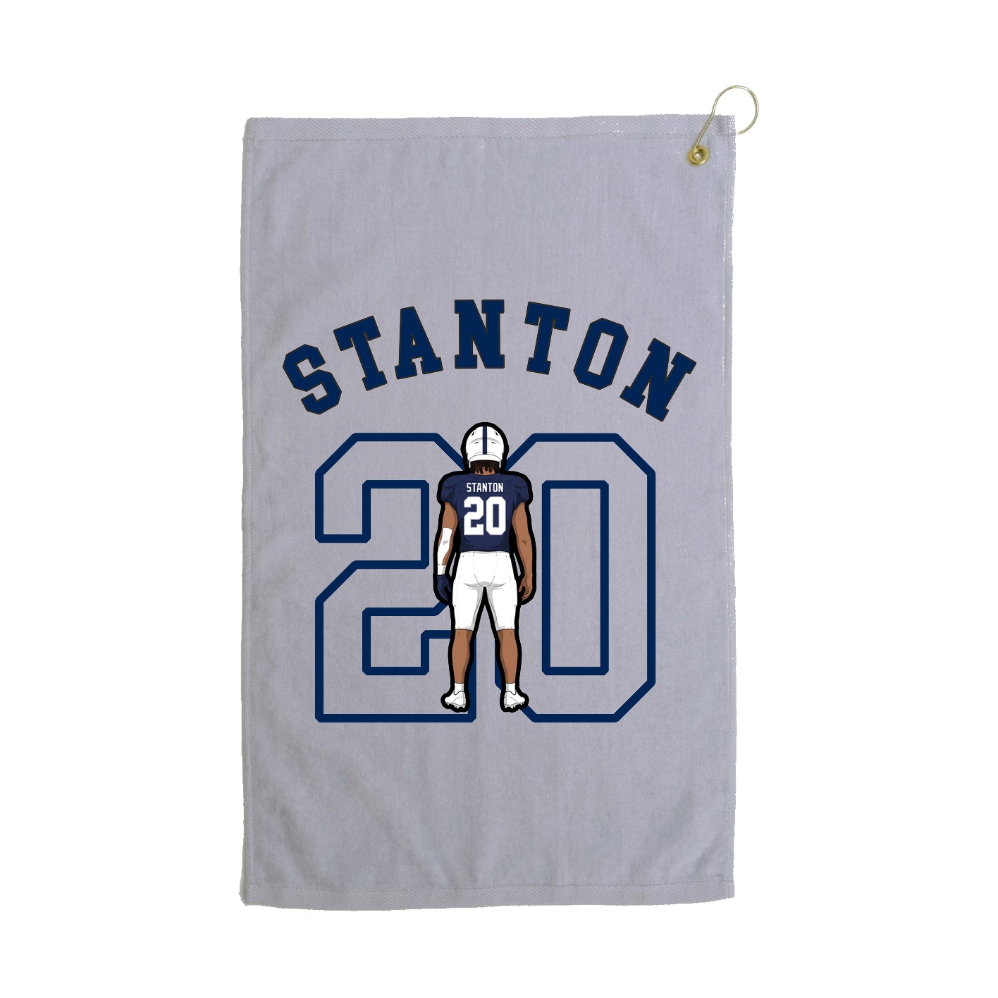 Golf Towel — Shirsey Arch in Grey