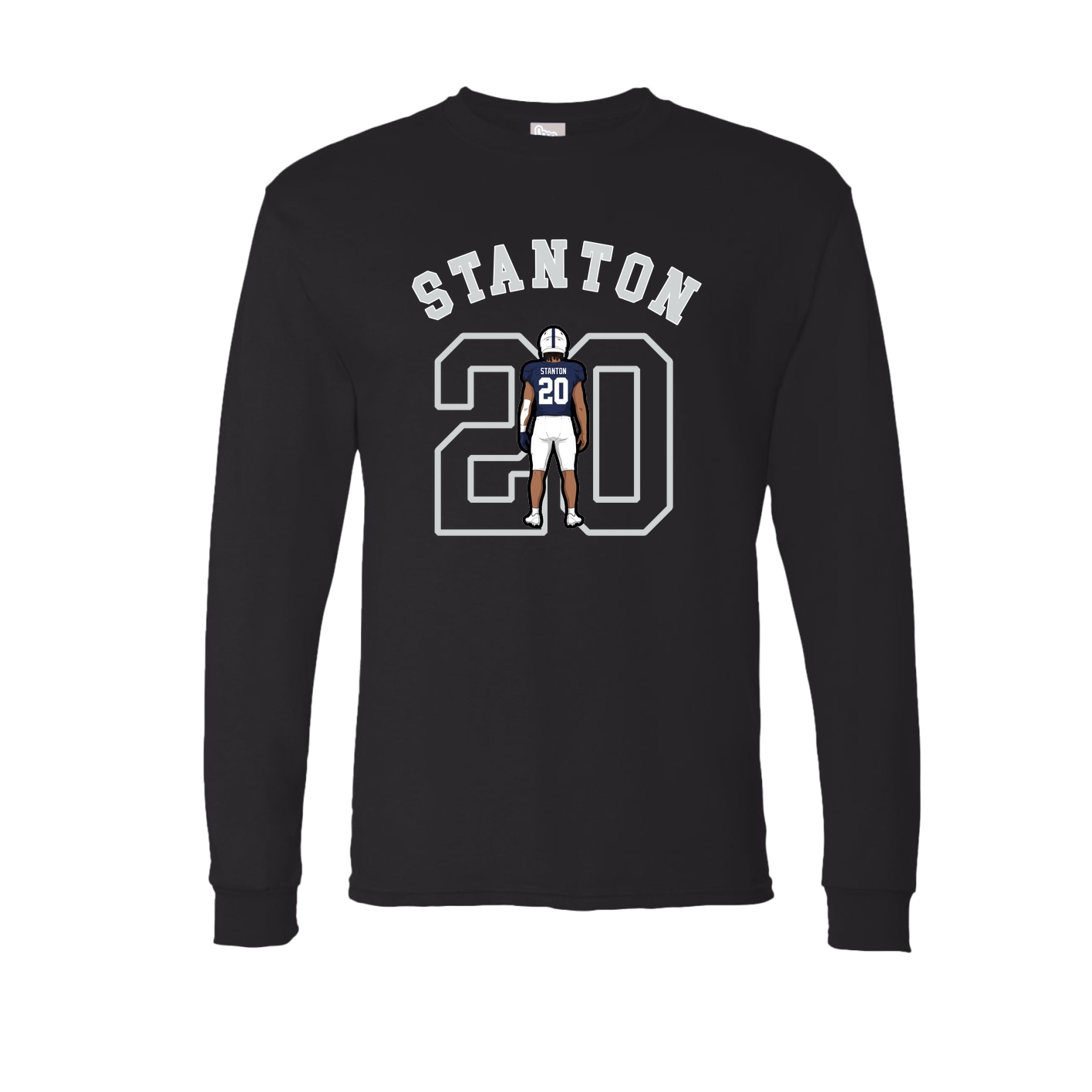 Long Sleeve Tee — Shirsey Arch in Black