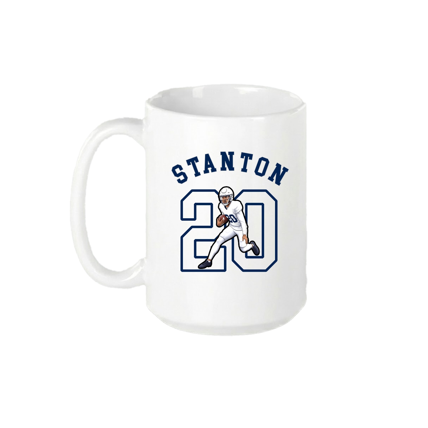 15oz Coffee Mug — Shirsey Arch in White